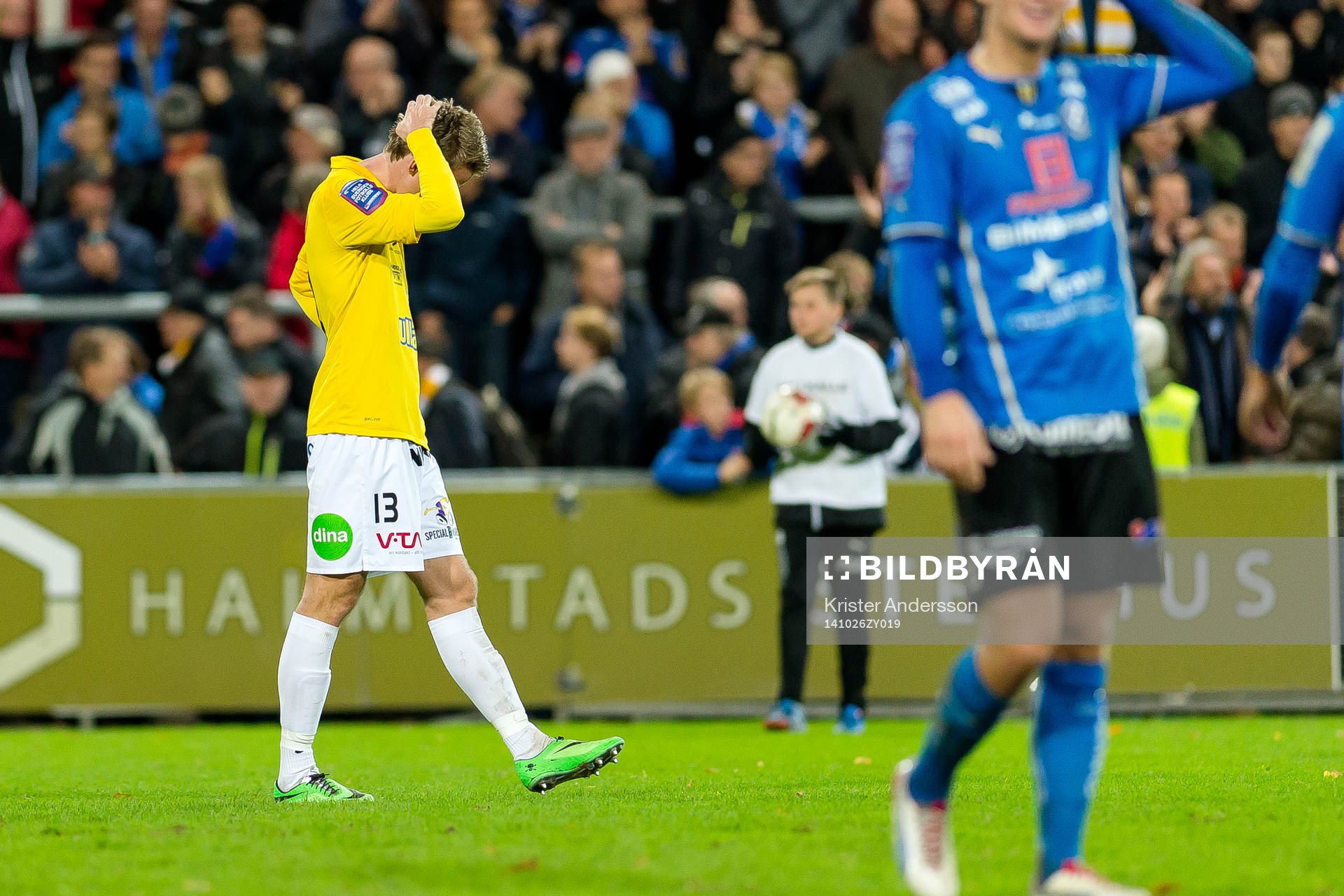Falkenbergs Adam Eriksson deppar