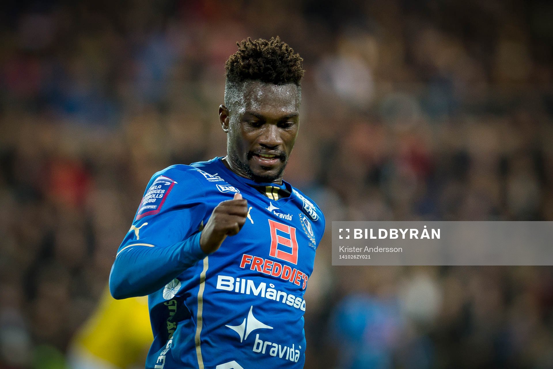 Halmstads King Osei Gyan