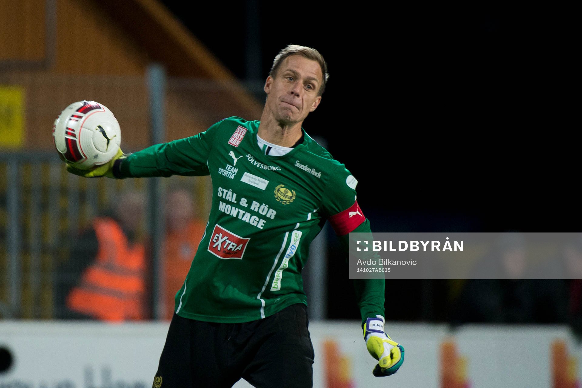 Mjällbys målvakt Mattias Asper