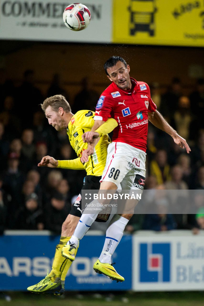 Mjällbys Christian Wilhelmsson och Kalmars Nenad