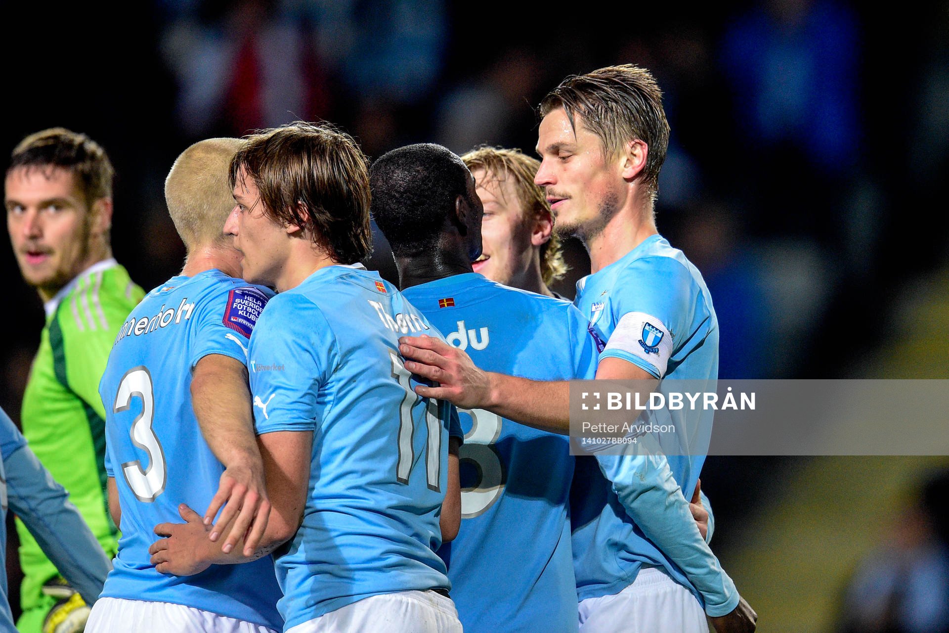 Malmö FFs Markus Rosenberg jublar