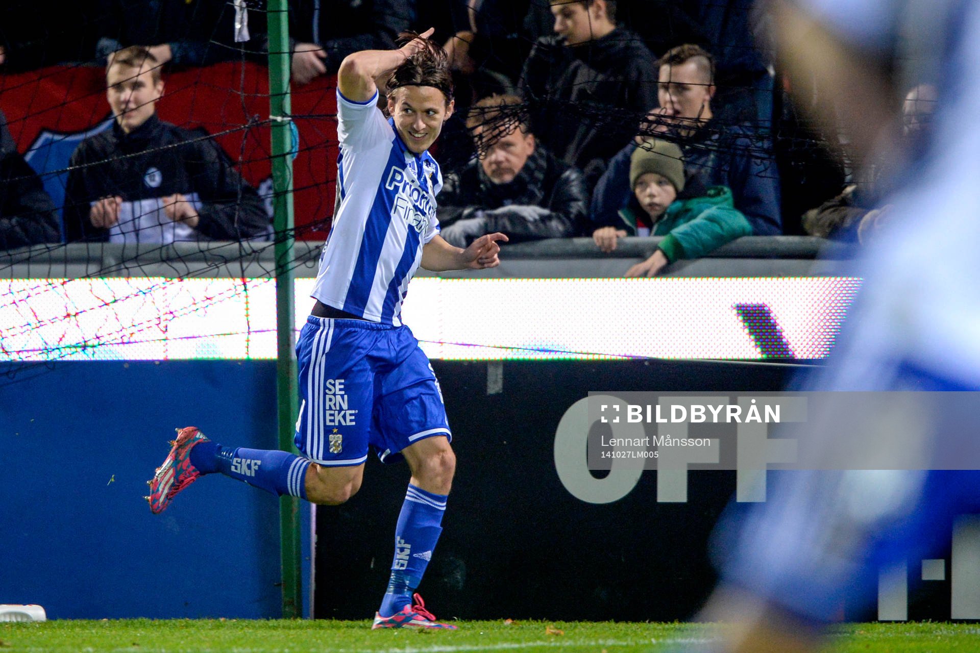 IFK Göteborgs Lasse Vibe jublar