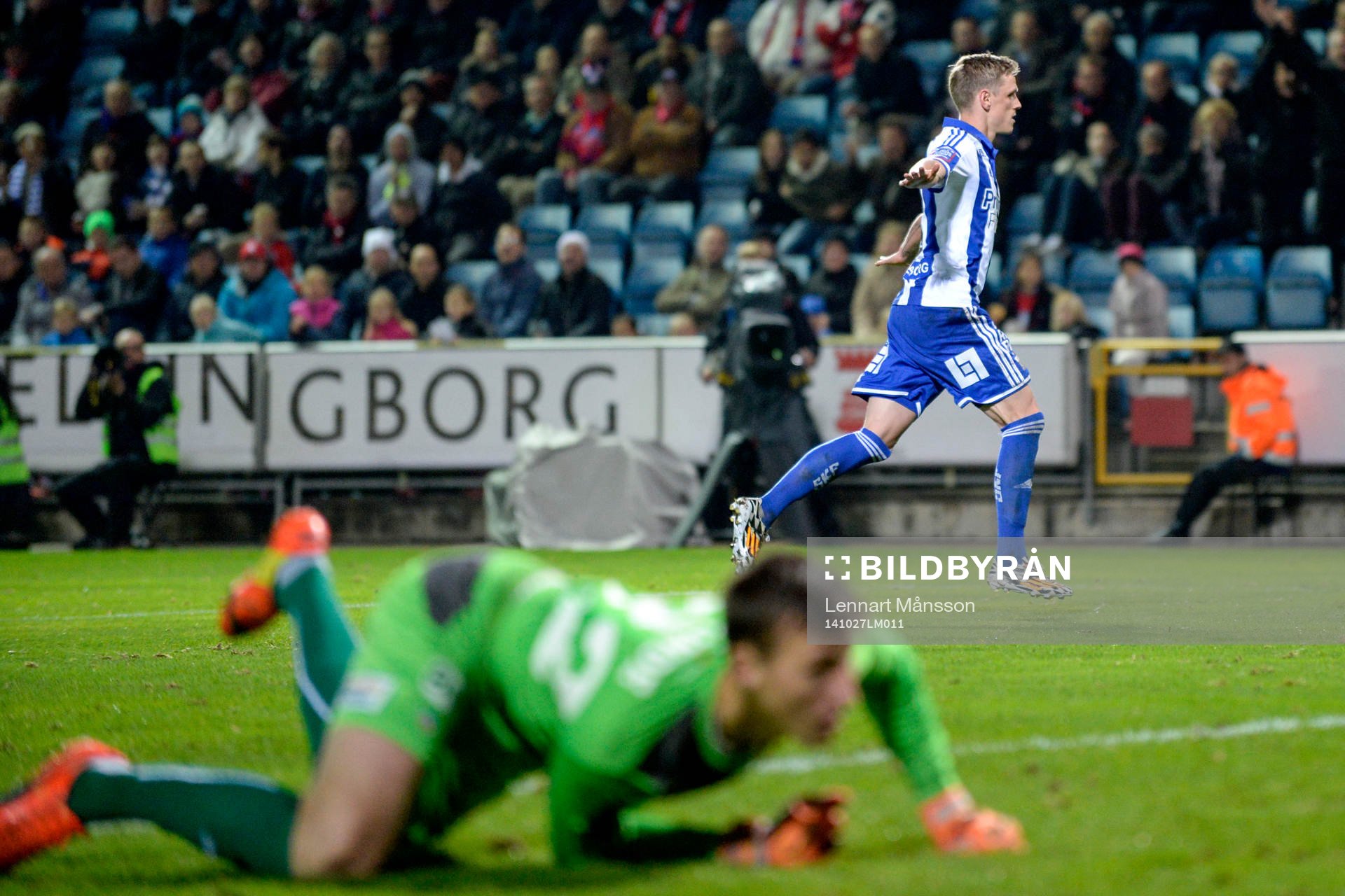 IFK Göteborgs Sören Rieks jublar