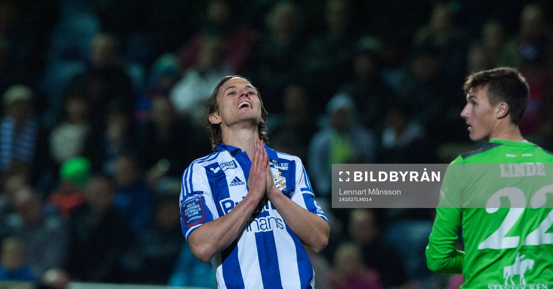 IFK Göteborgs Lasse Vibe gjorde mål nummer 22 i årets