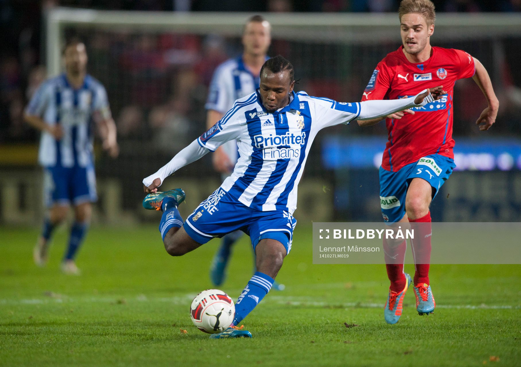 IFK Göteborgs May Mahlangu var tillbaka på Olympia i