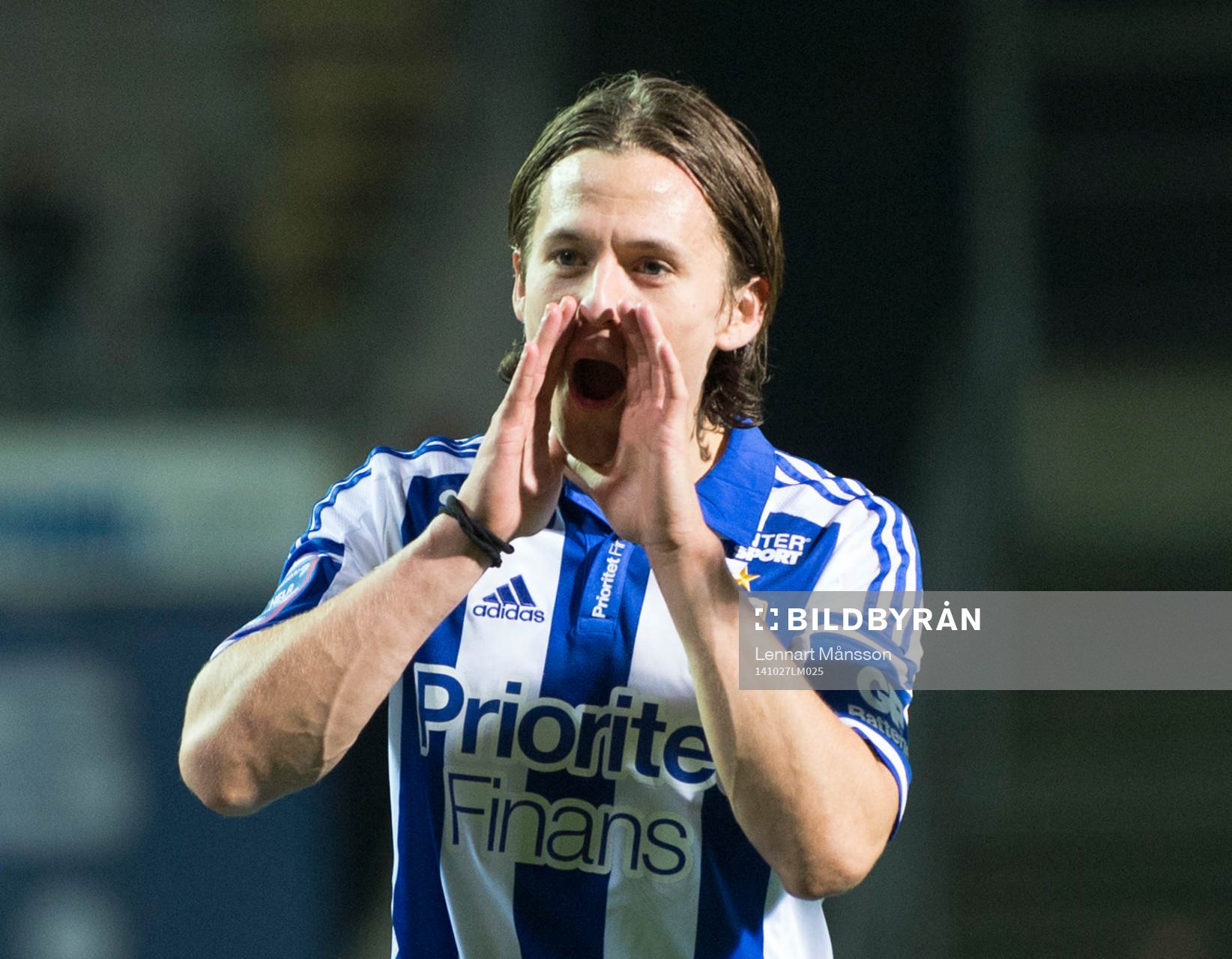 IFK Göteborgs Lasse Vibe  i matchen i allsvenskan i