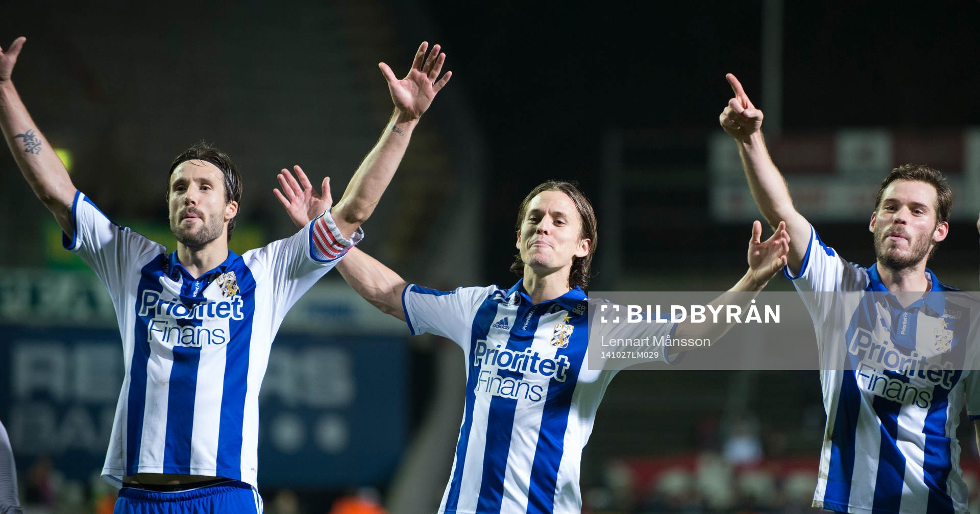 IFK Göteborgs Lasse Vibe  i matchen i allsvenskan i