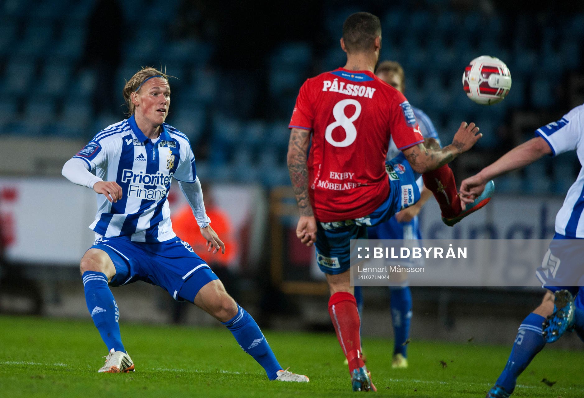 IFK Göteborgs Hampus Zachrisson  i matchen i allsvenskan i