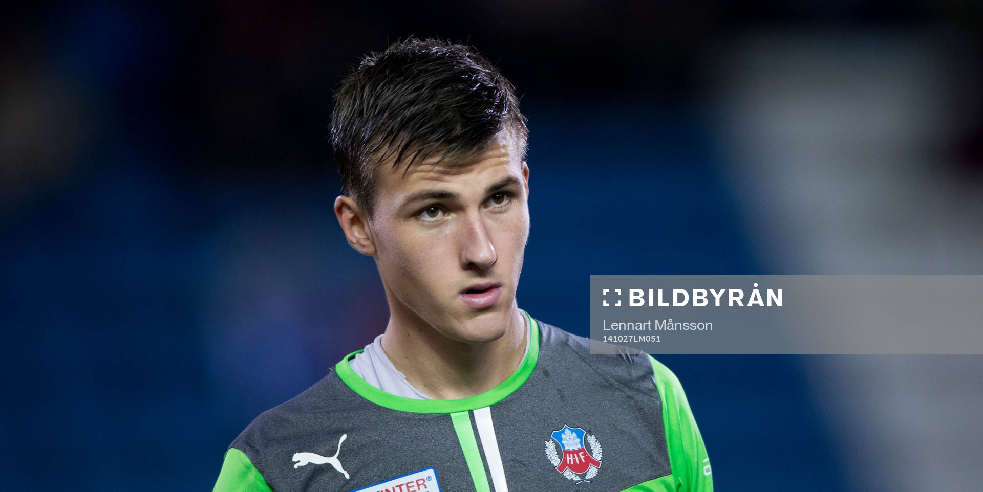 Helsingborgs målvakt Andreas Linde i matchen i allsvenskan