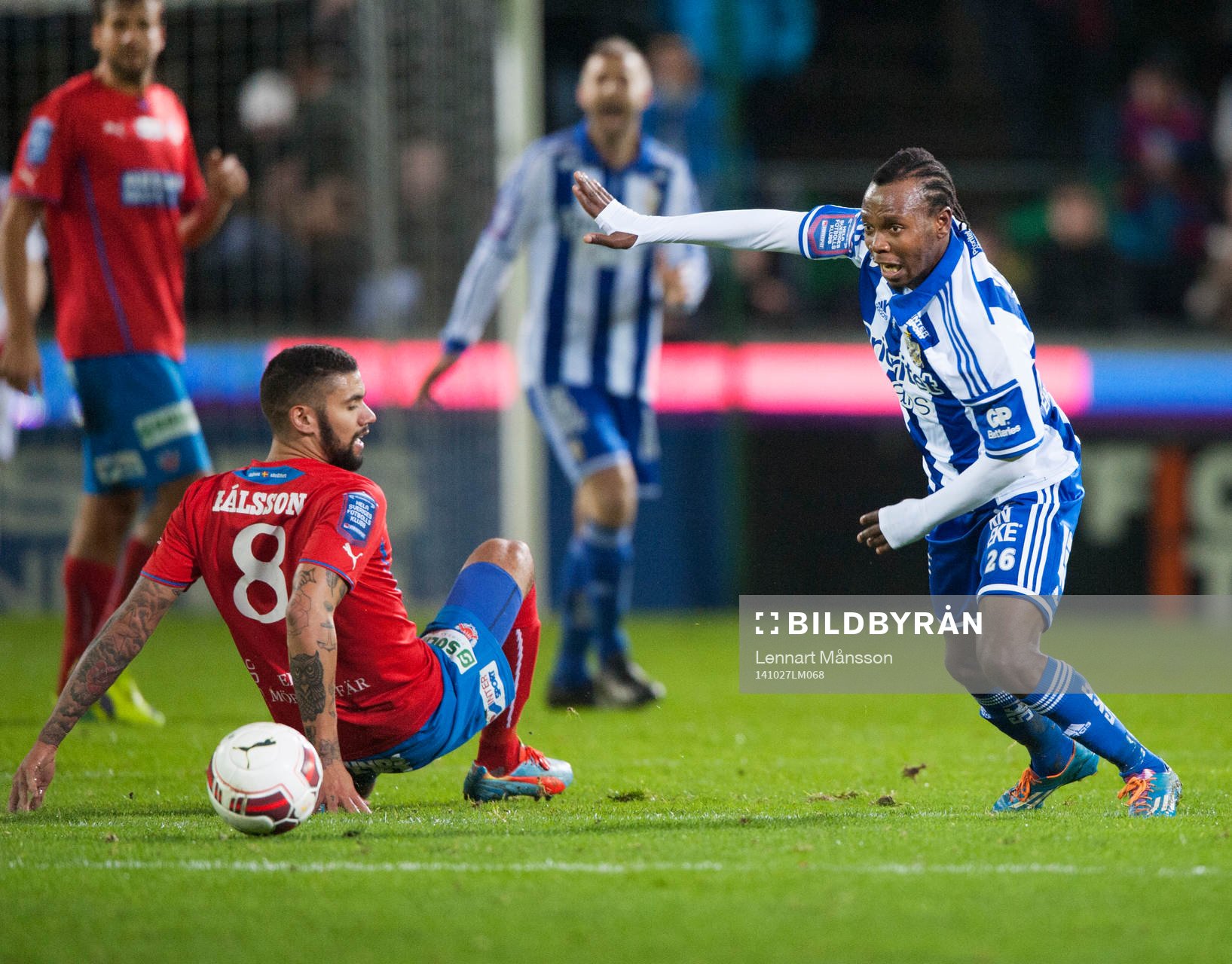 IFK Göteborgs May Mahlangu var tillbaka på Olympia och