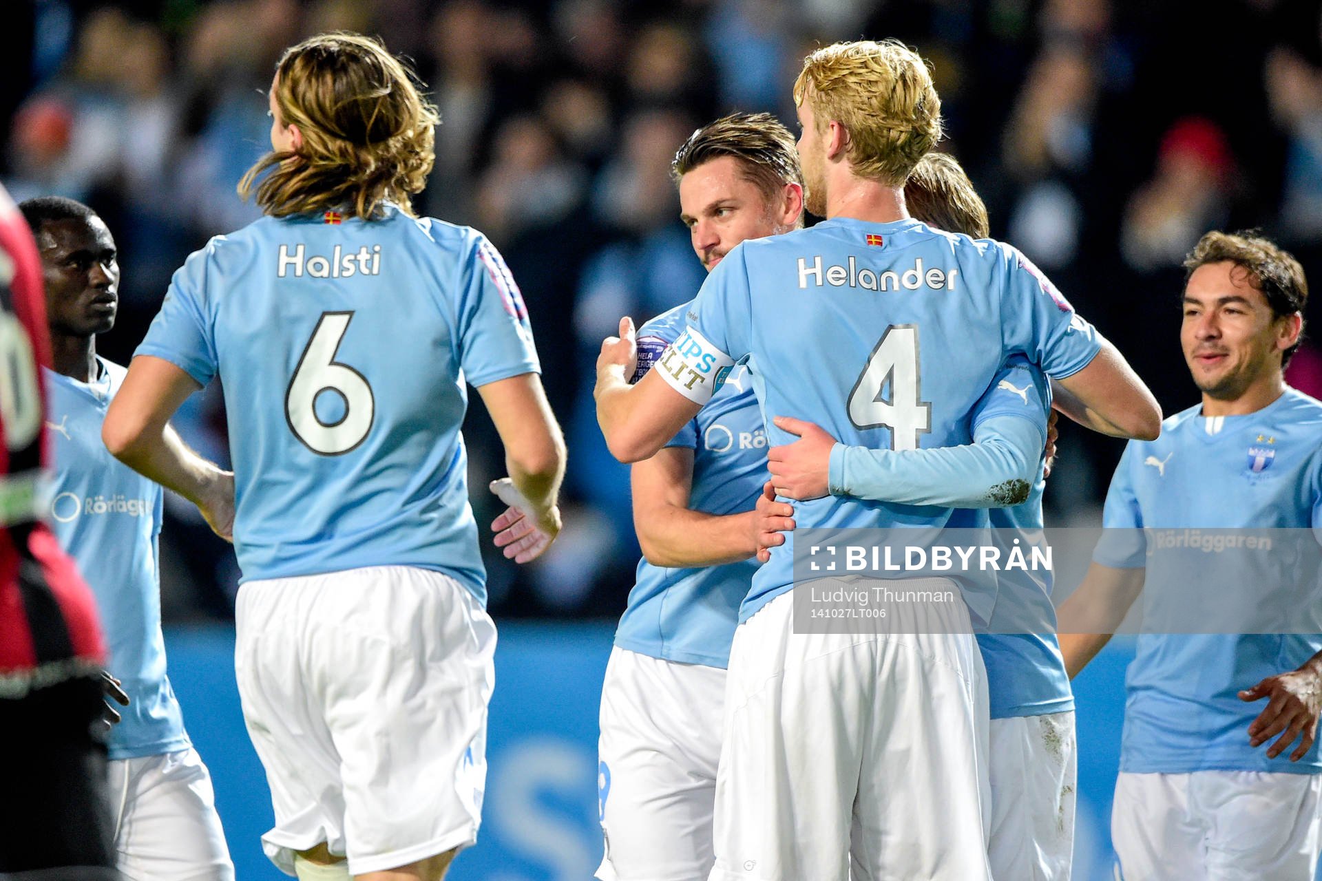 Malmö FFs Emil Forsberg jublar