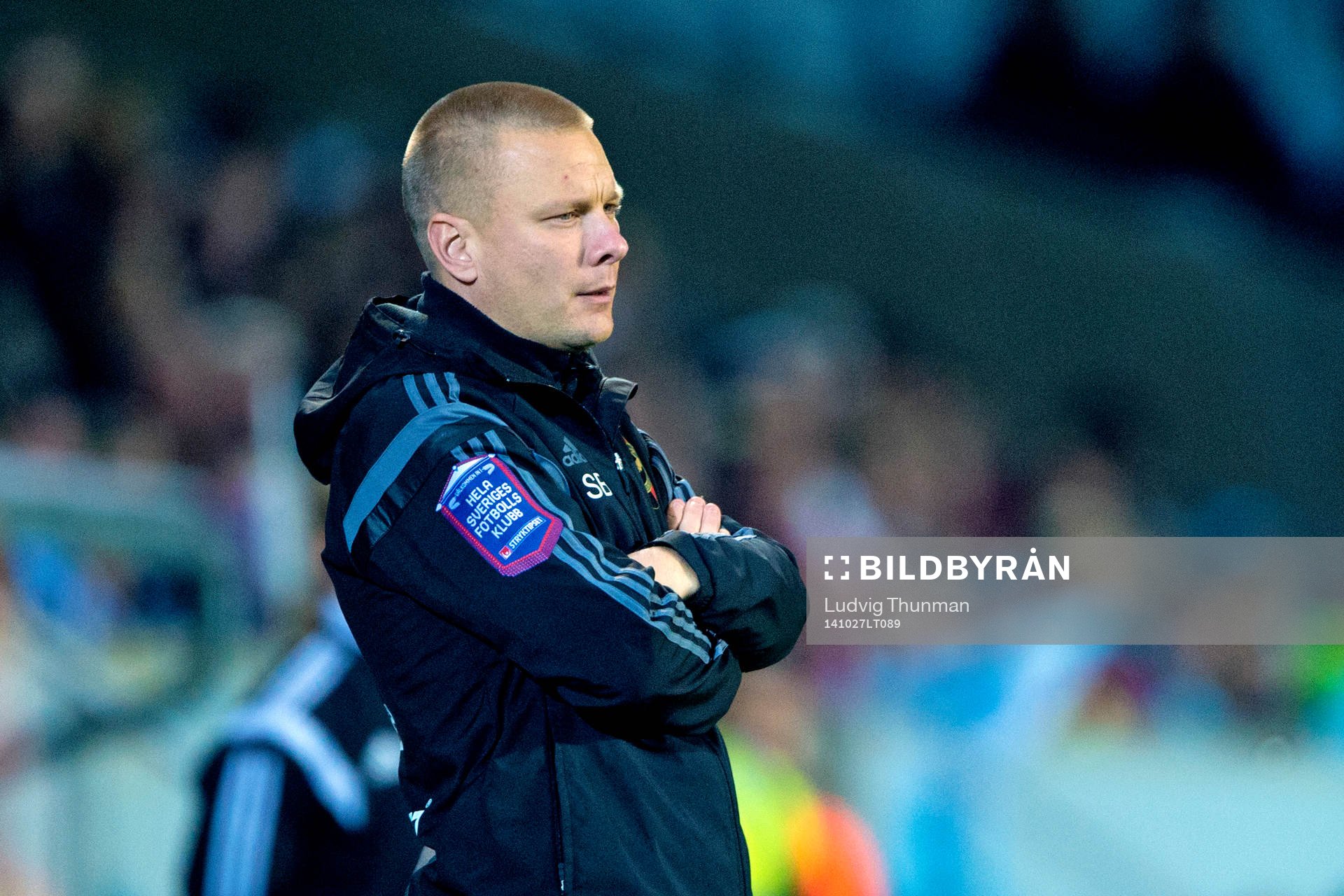 Brommapojkarnas tränare Stefan Billborn