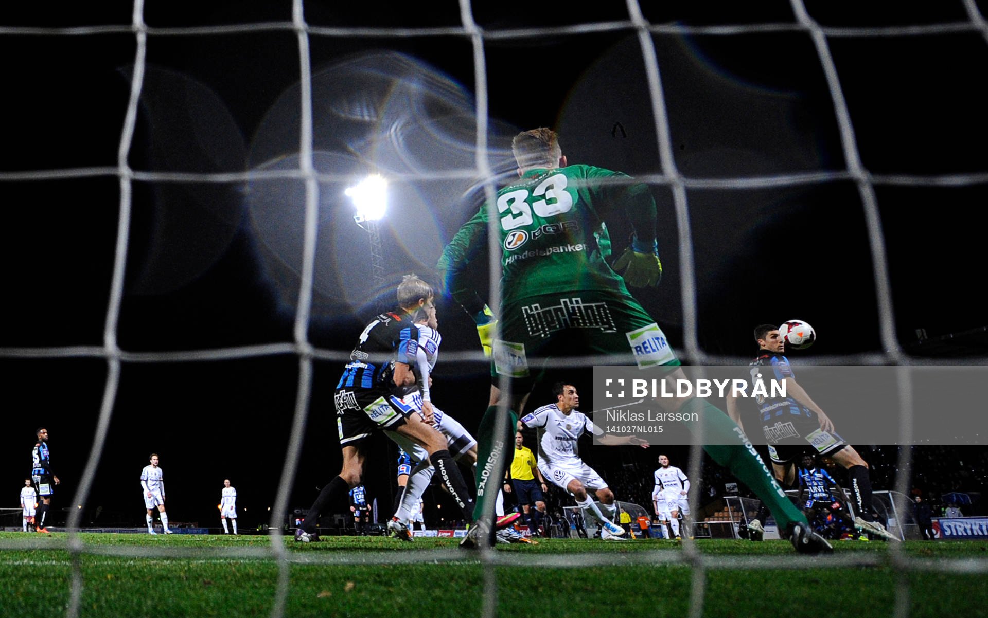 under fotbollsmatchen i Superettan mellan Sirius och