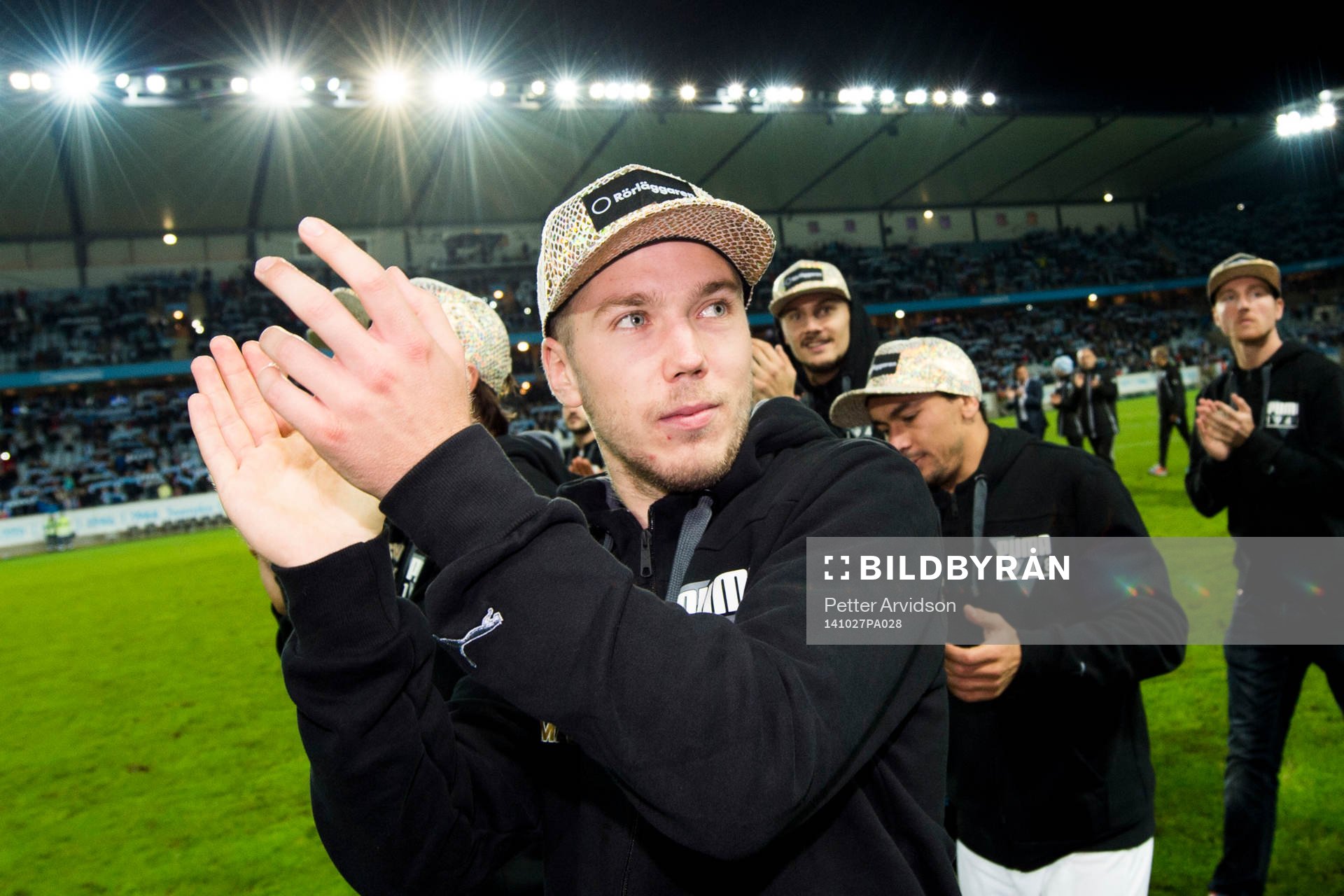 Malmö FFs Anton Tinnerholm jublar