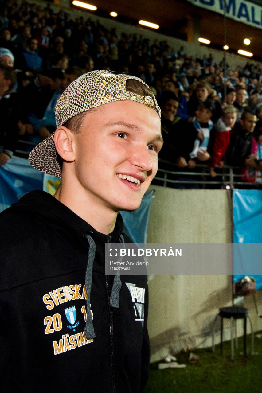 Malmö FFs Piotr Johansson är Svensk Mästare med Malmö FF