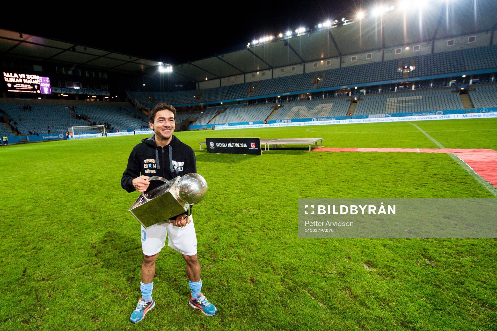 Malmö FFs Ricardo Ferreira Da Silva jublar med Lennart