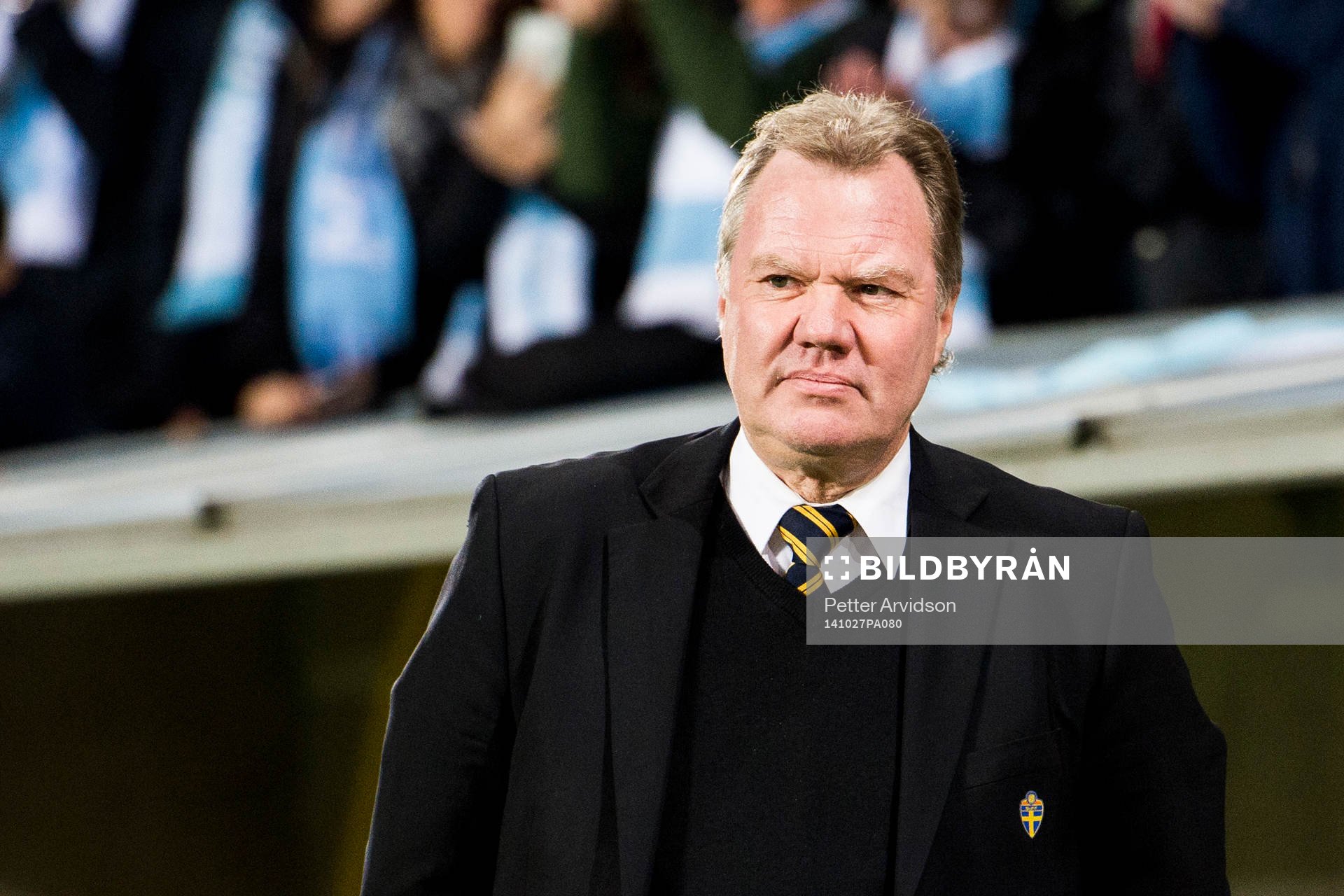 Svenska Fotbollförbundets ordförande Karl-Erik Nilsson