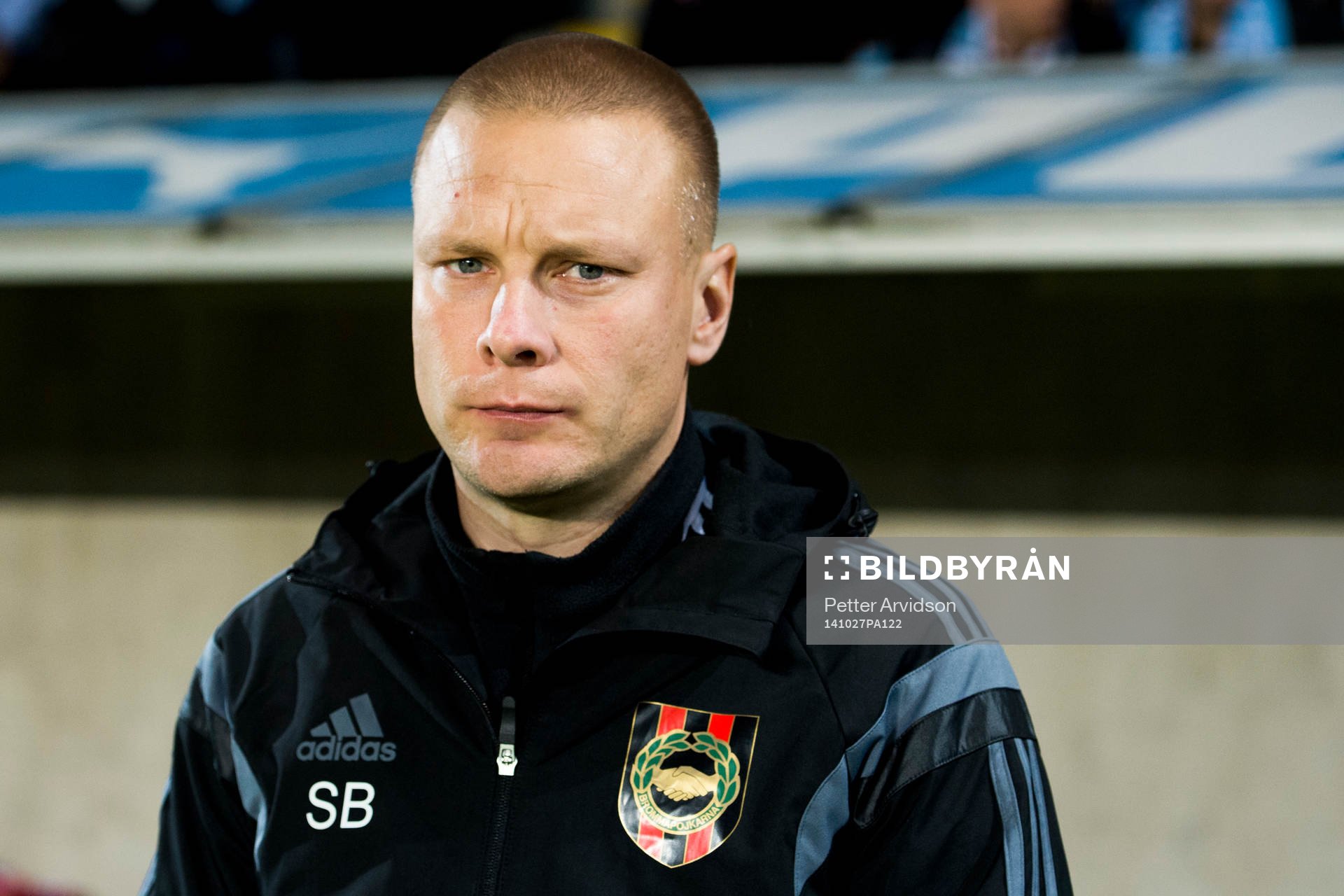 Brommapojkarnas tränare Stefan Billborn