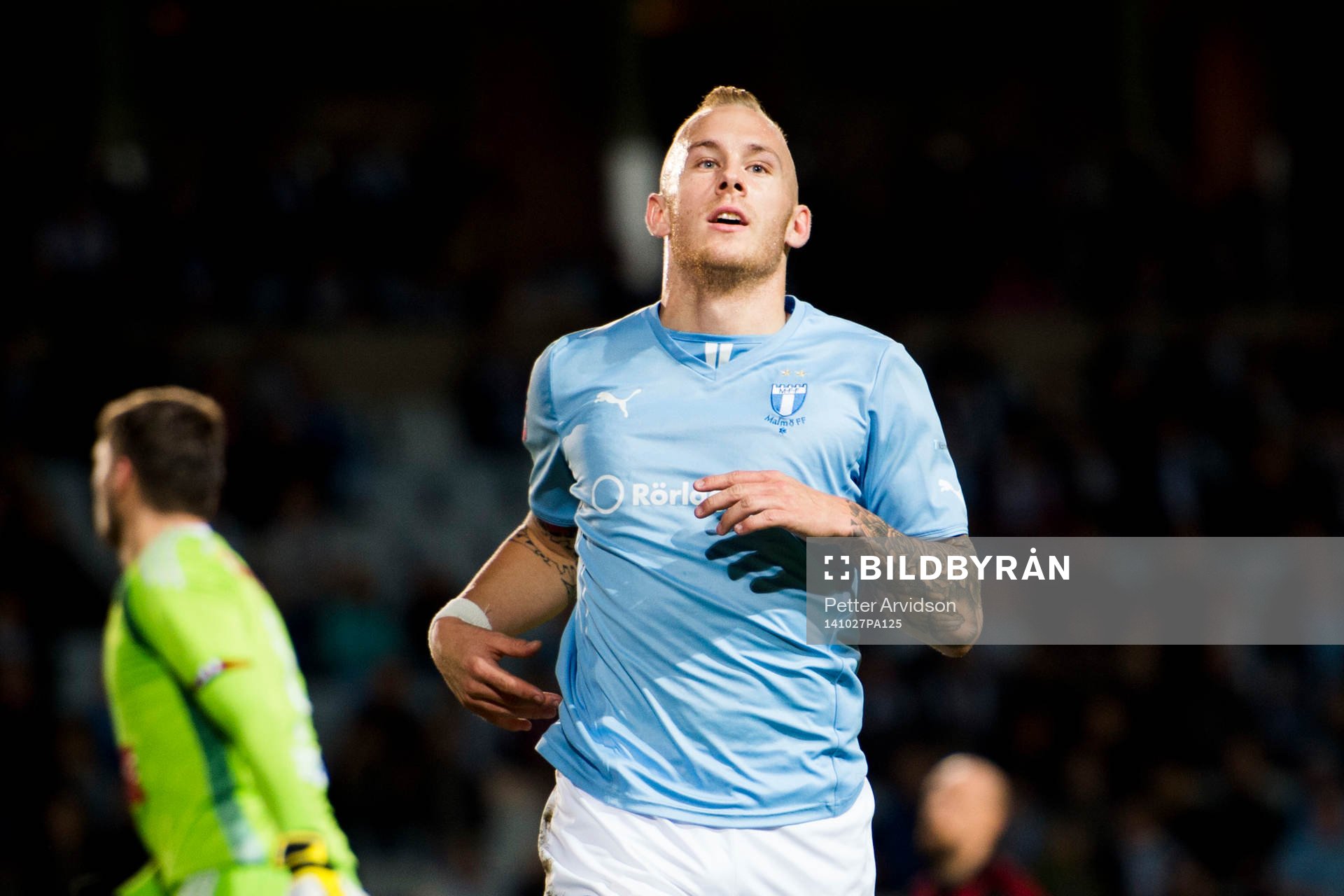 Malmö FFs Magnus Eriksson deppar