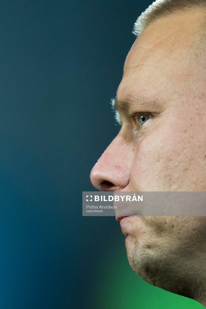 Brommapojkarnas tränare Stefan Billborn