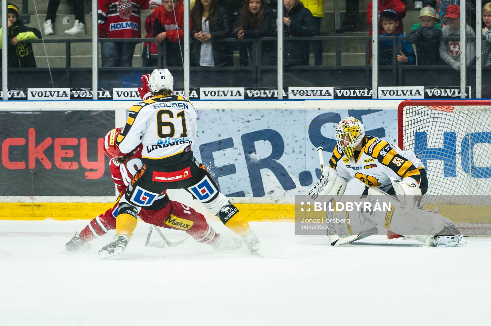 Skellefteås Fredrik Lindgren fäller Modos William