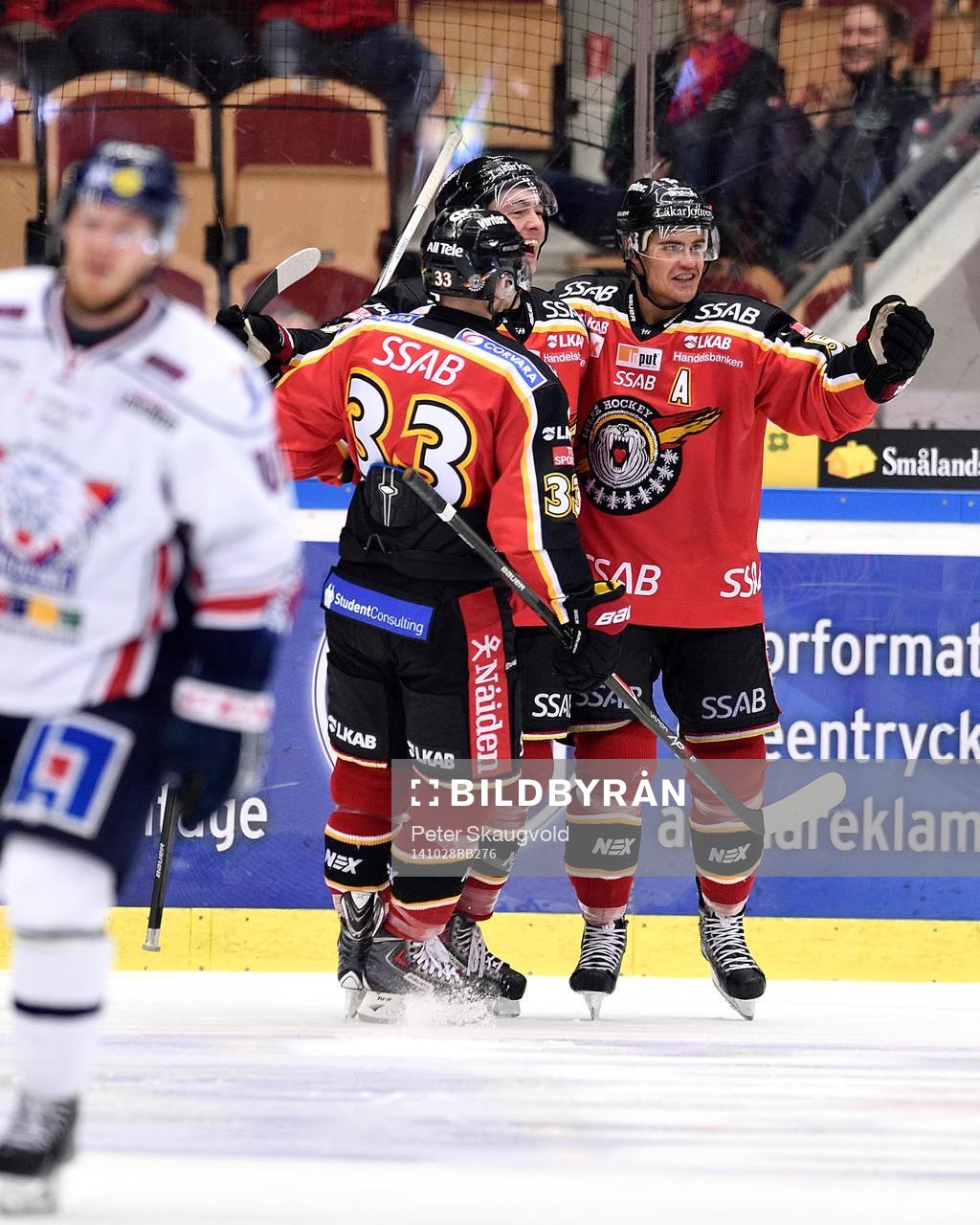 Luleås Karl Fabricius (h) jublar