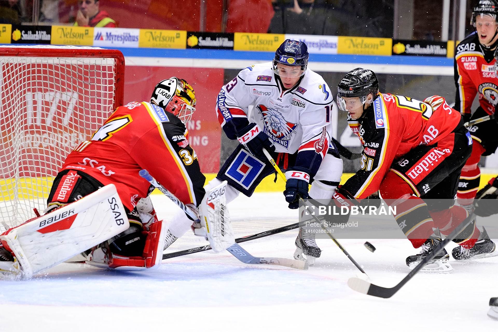 Linköpings Jakub Vrana går mot mål