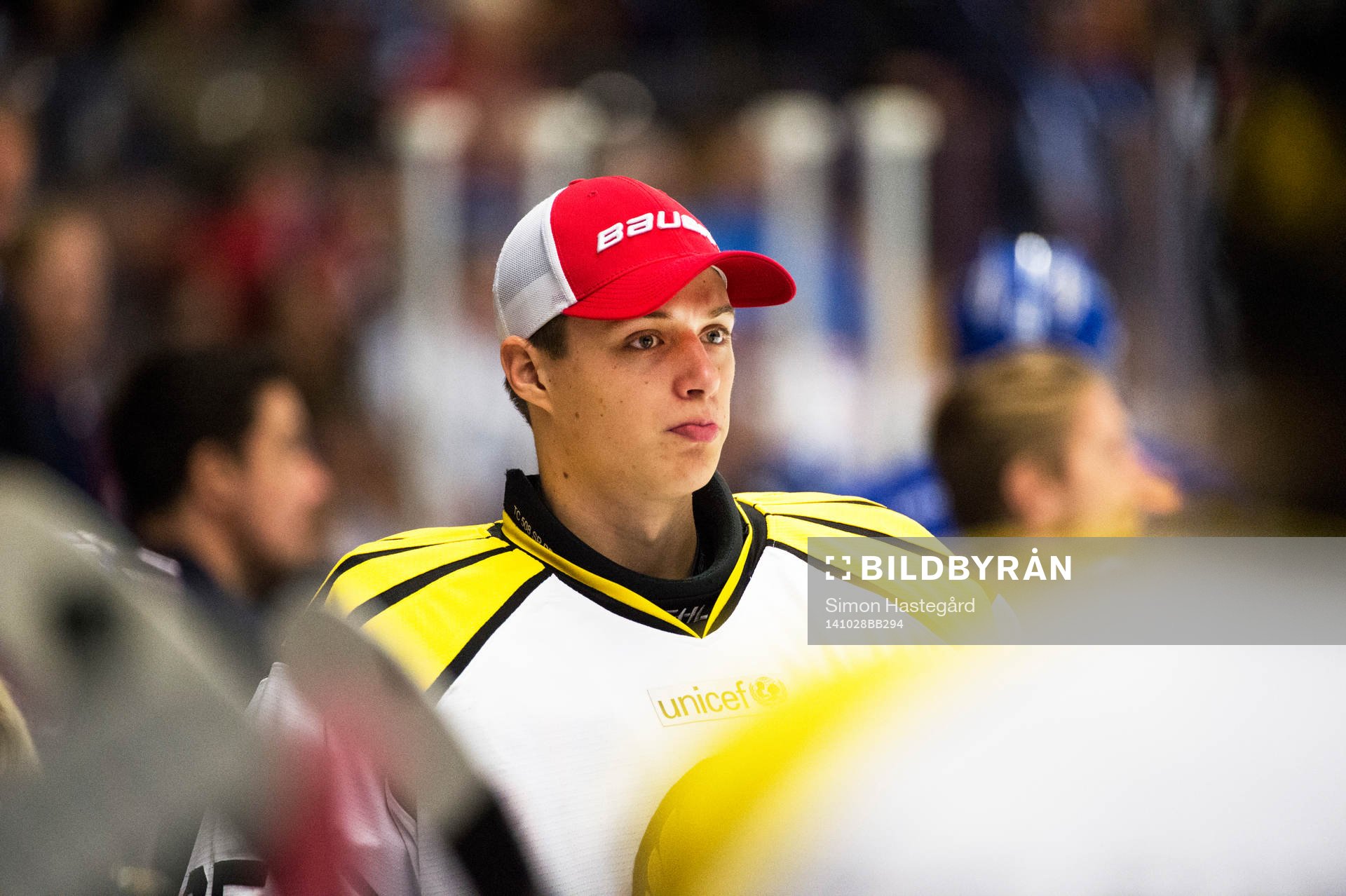 Brynäs målvakt Jonas Johansson deppar