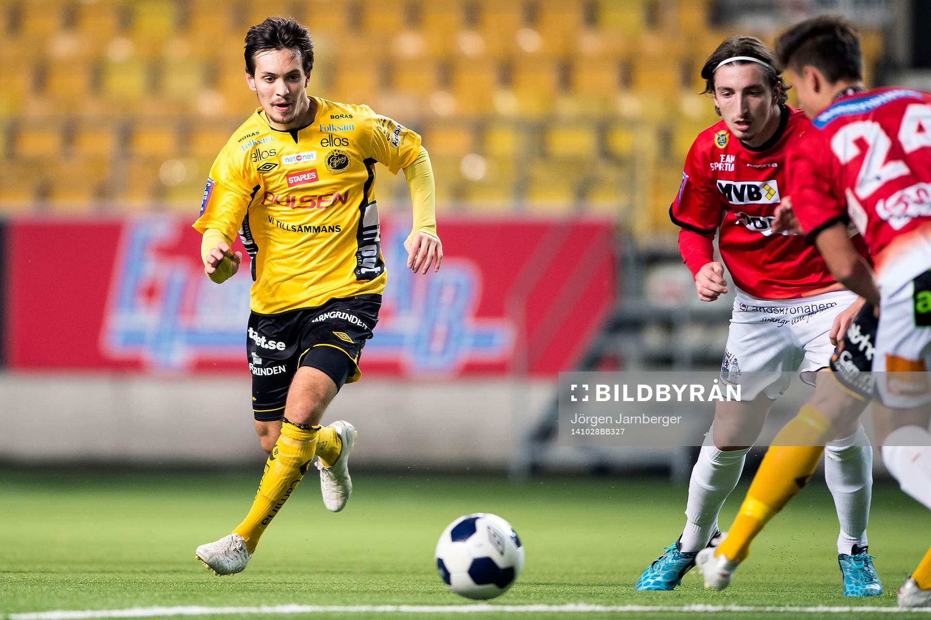 under fotbollsmatchen i Folksam U21 Allsvenskan Norra