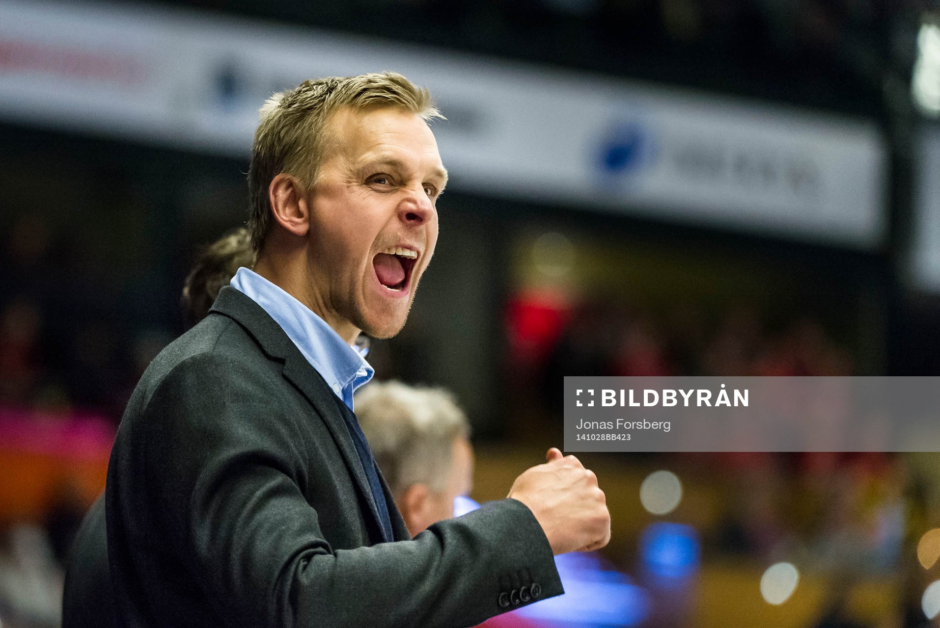 Skellefteås Bert Robertsson jublar