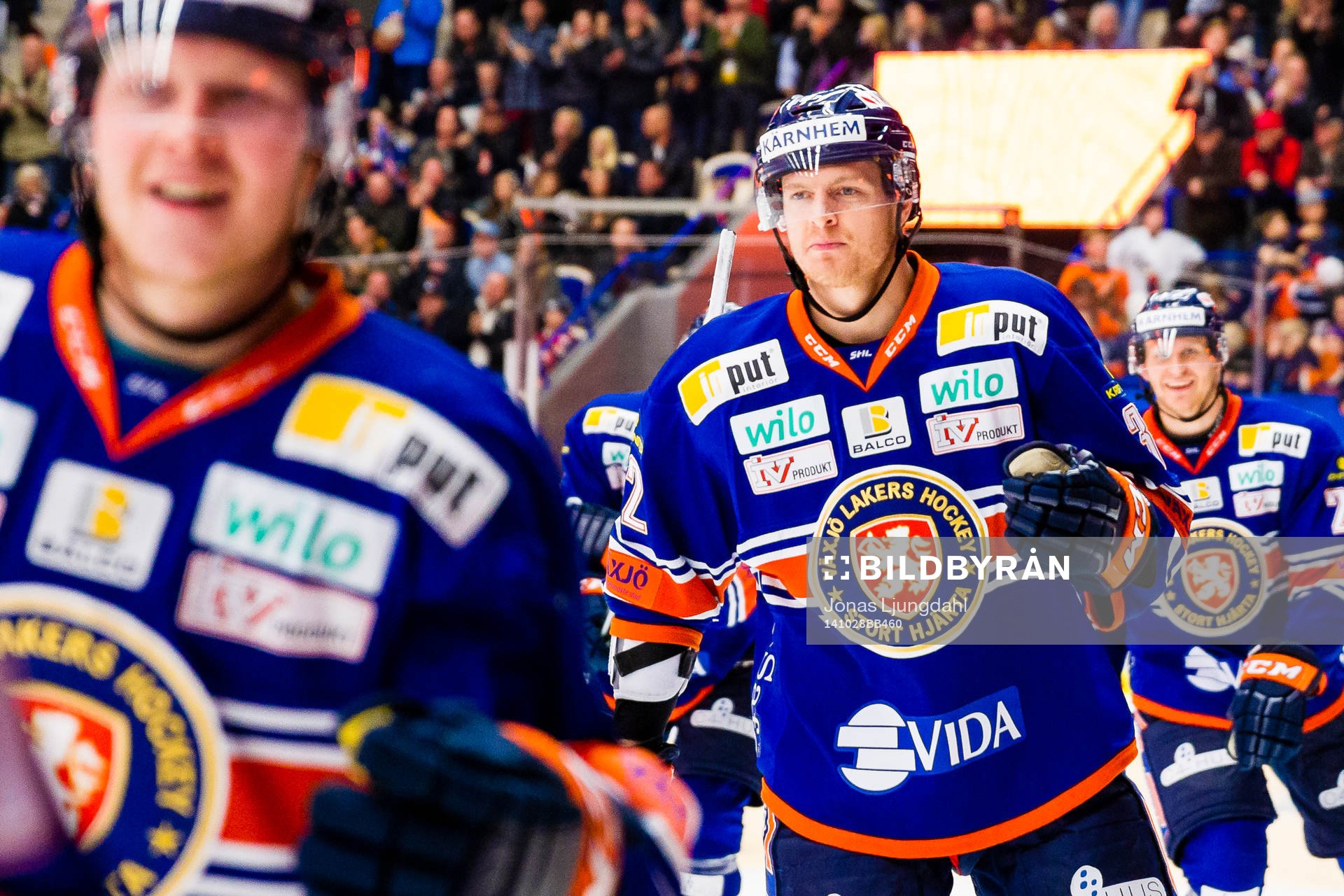 Växjös Nick Johnson firar