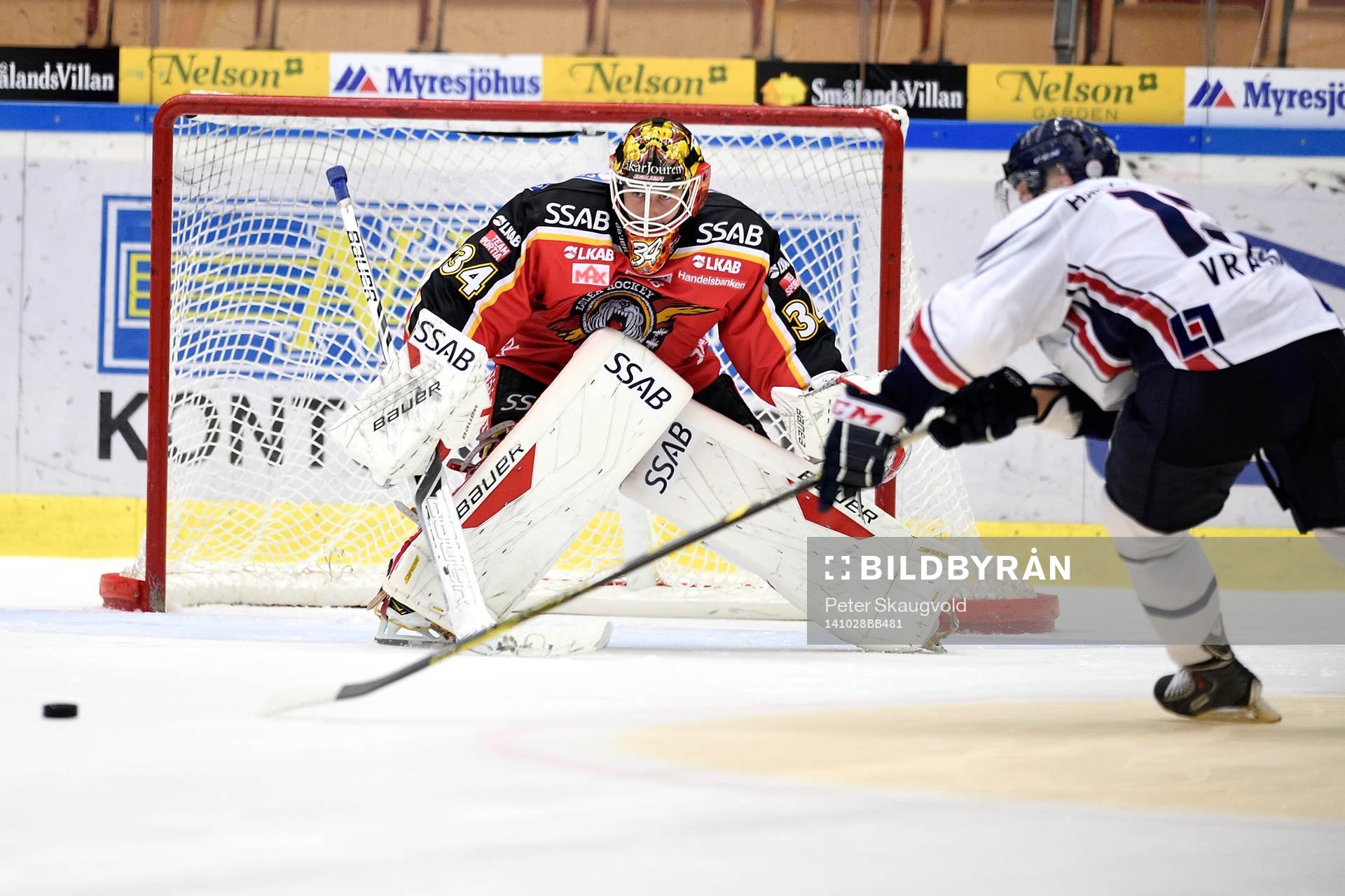 Linköpings Jakub Vrana tappar pucken på sin straff