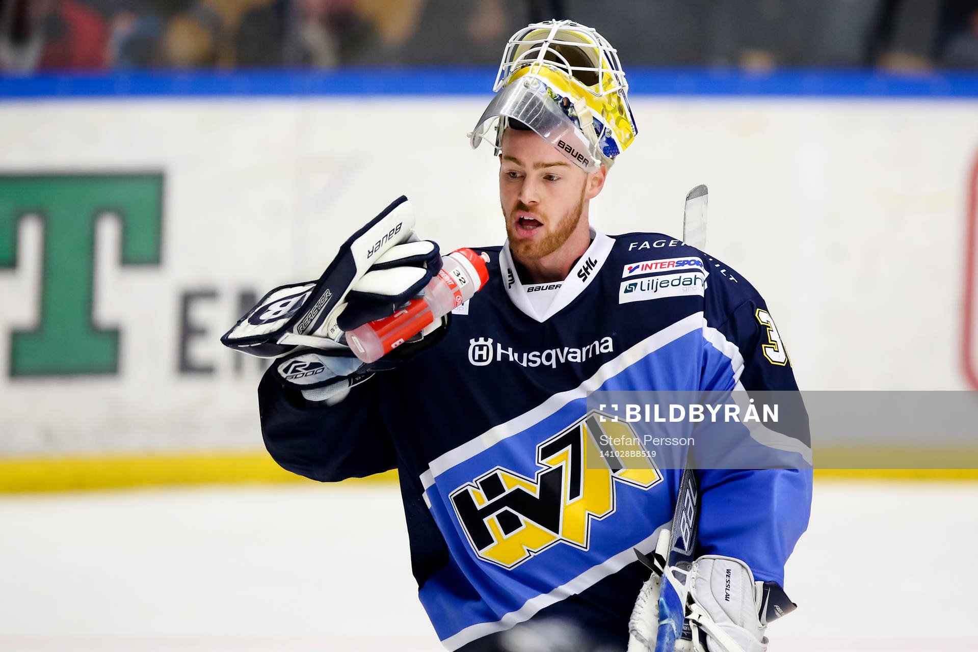 s målvakt Gustaf Wesslau