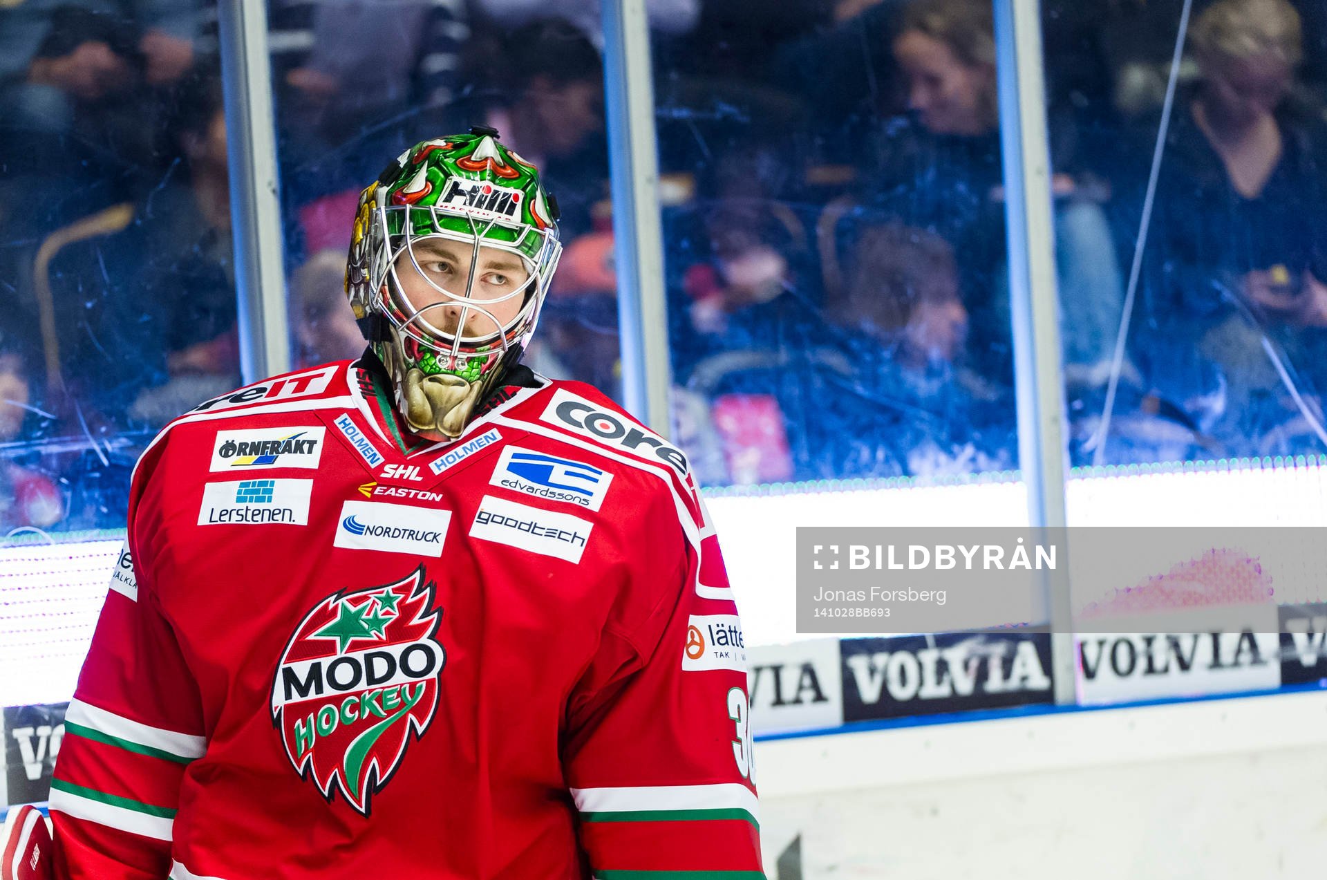 Modos målvakt Linus Ullmark