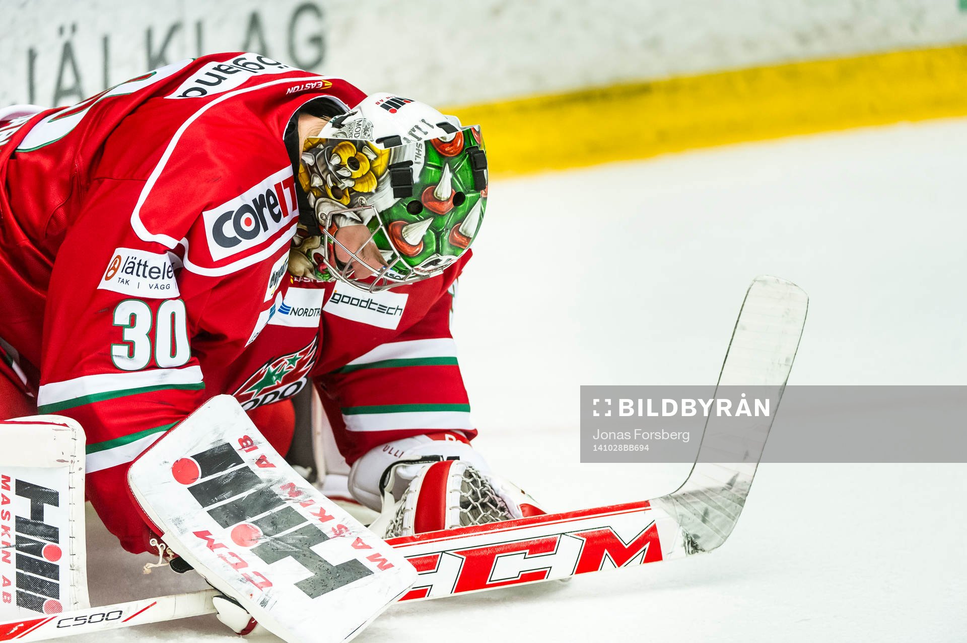 Modos målvakt Linus Ullmark
