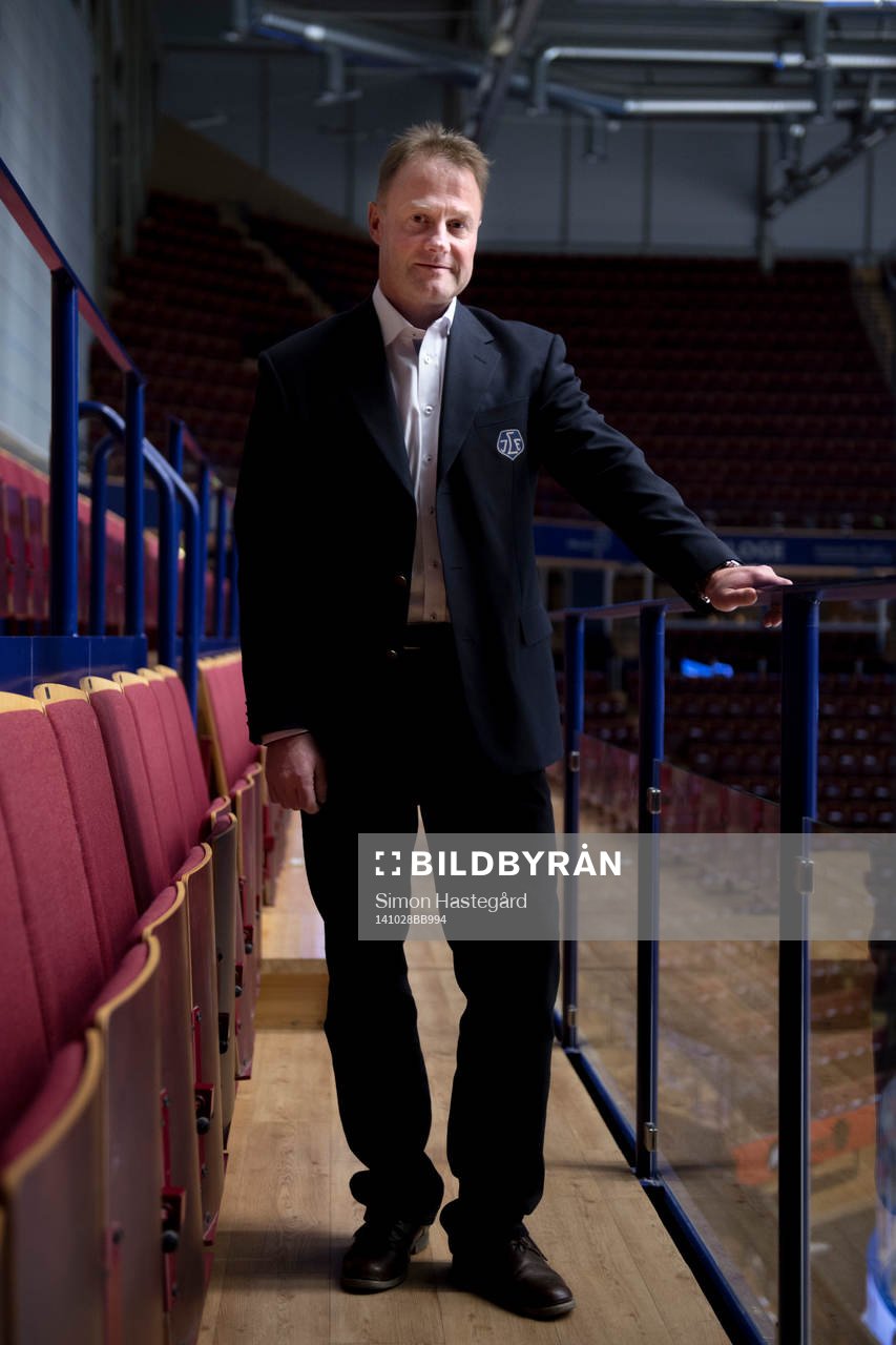 Leksands klubbdirektör Kjell Kruse porträtterad