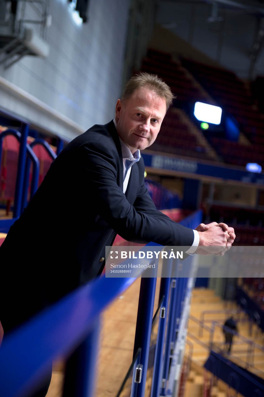 Leksands klubbdirektör Kjell Kruse porträtterad