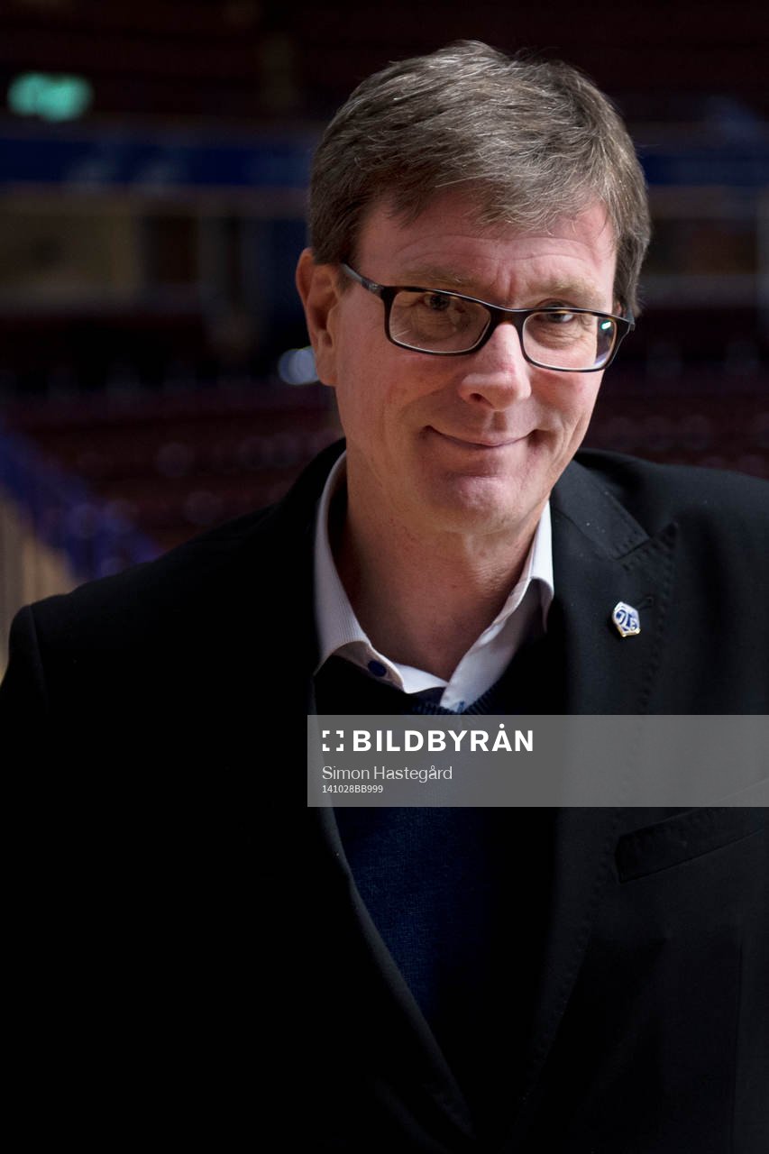 Leksands ordförande Anders Holst porträtterad