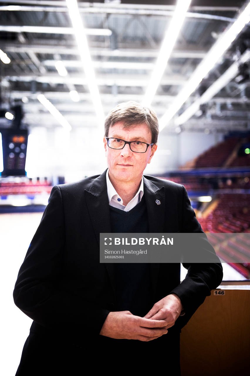 Leksands ordförande Anders Holst porträtterad