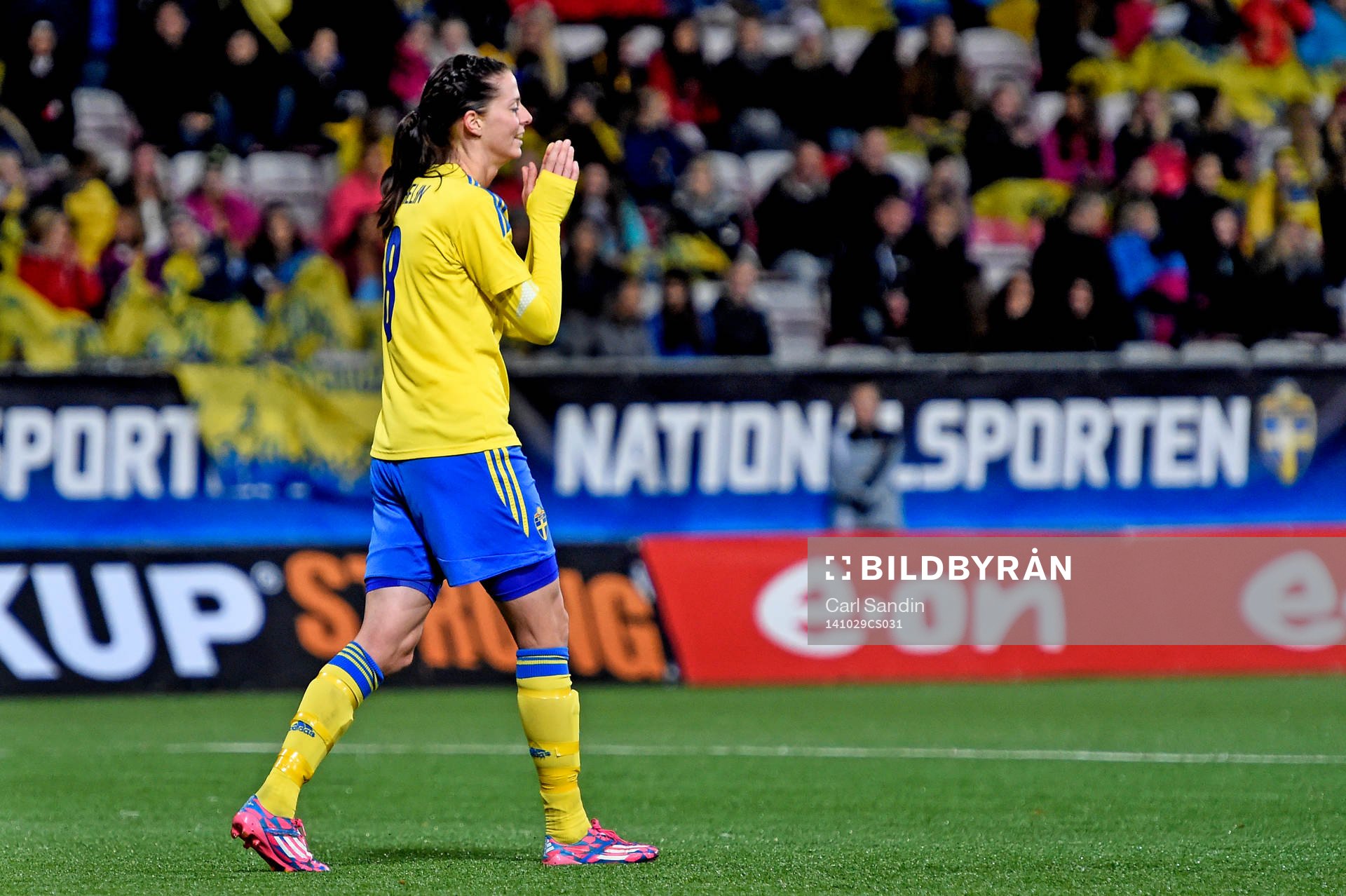 Sveriges Lotta Schelin deppar