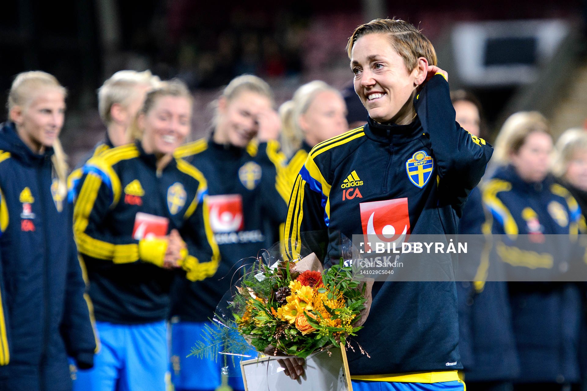 Sveriges Therese Sjögran hedras