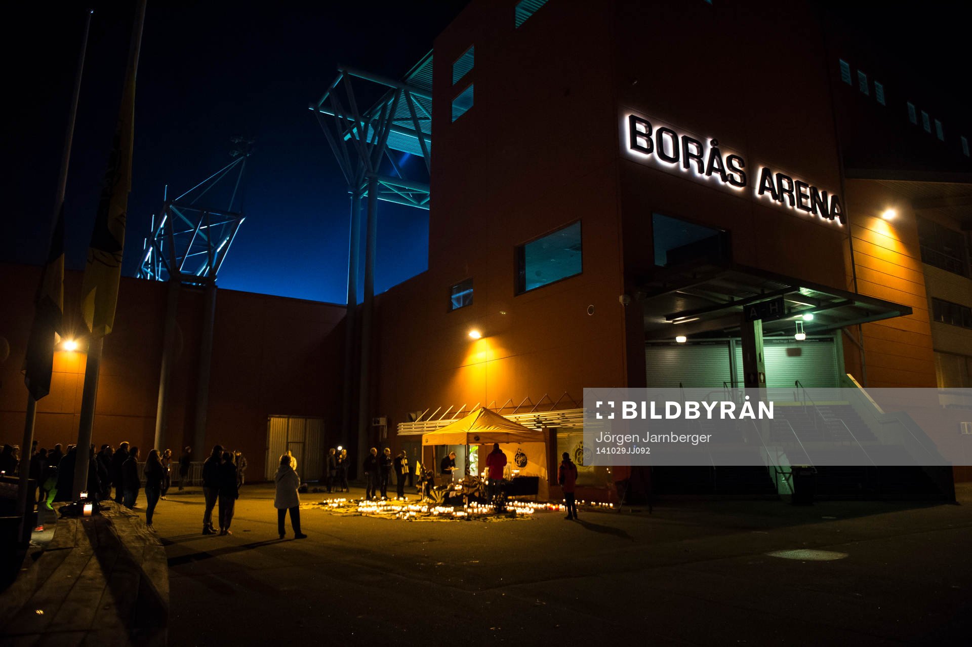 Minnesplatsen på Borås arena