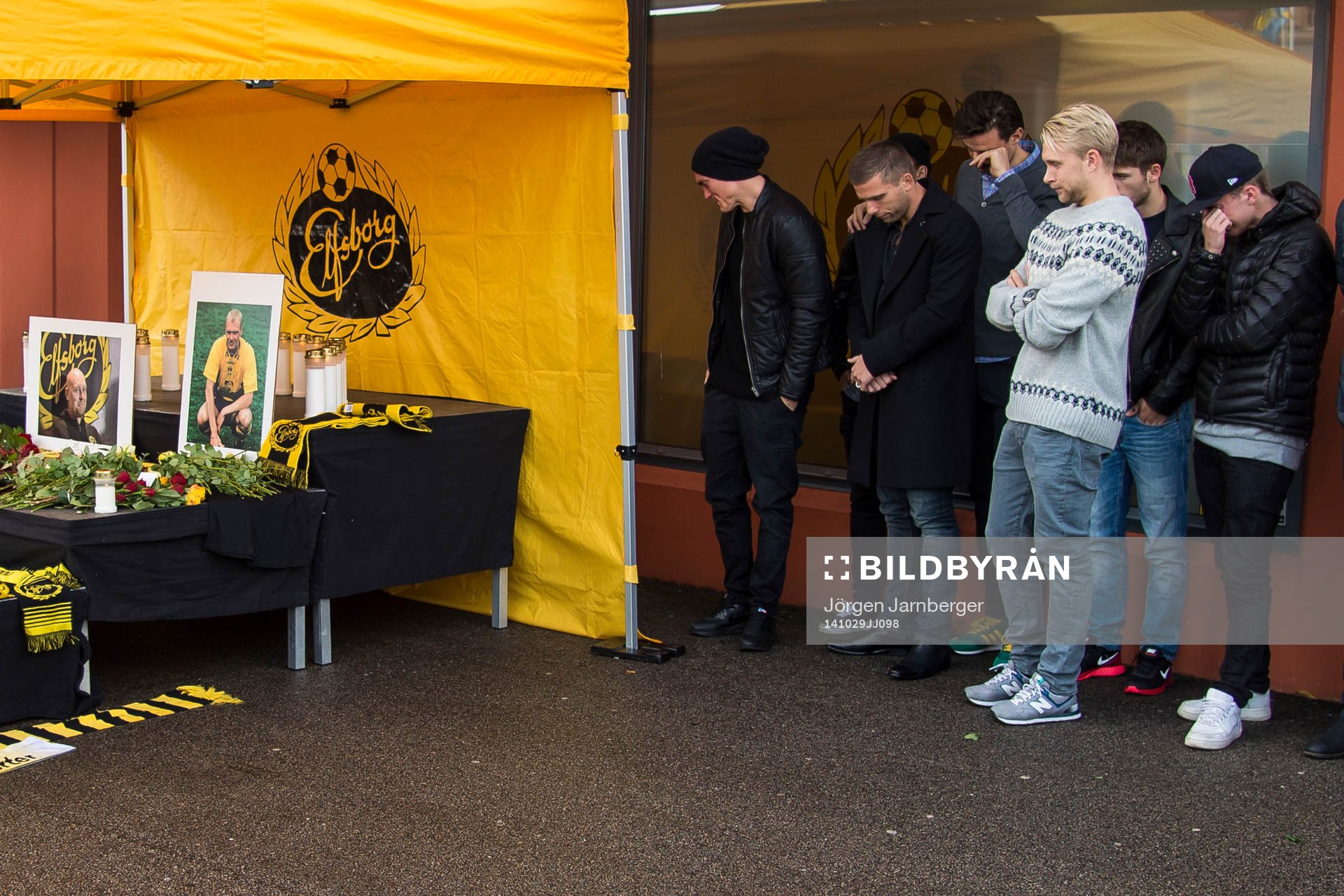 Elfsborgsspelarna sörjer