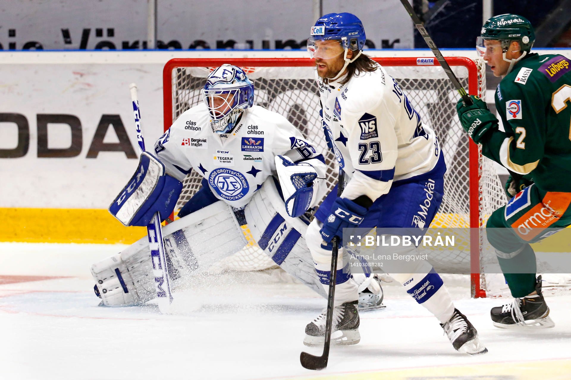 Leksands Daniel Josefsson och Färjestads Per Åslund