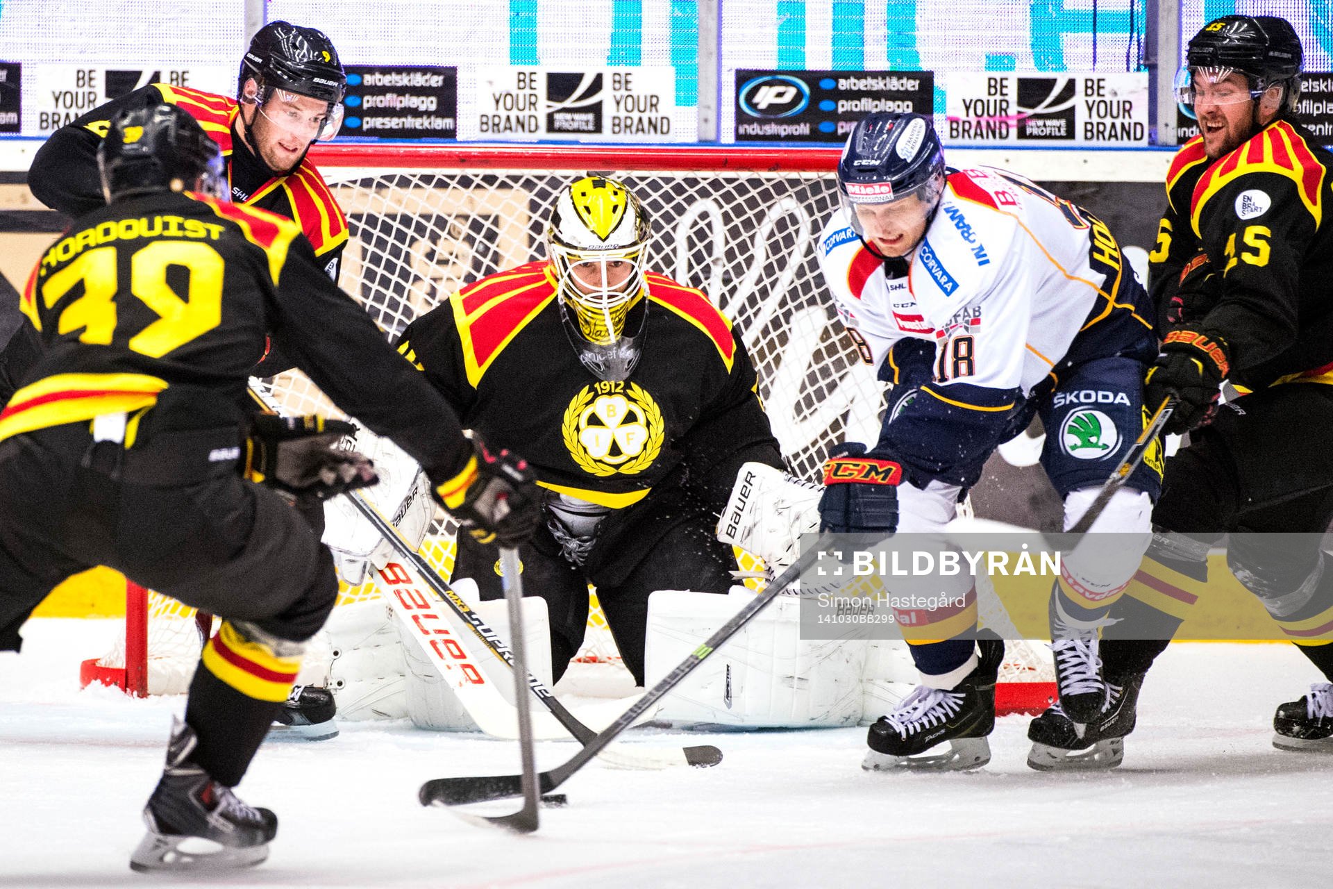 Brynäs Niclas Andersén, Brynäs målvakt Bernhard