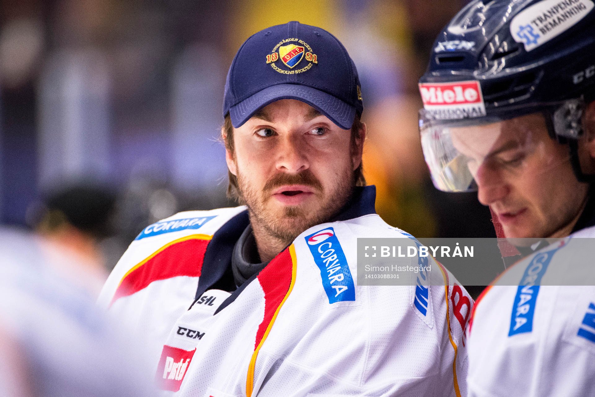 Djurgårdens målvakt Mikael Tellqvist