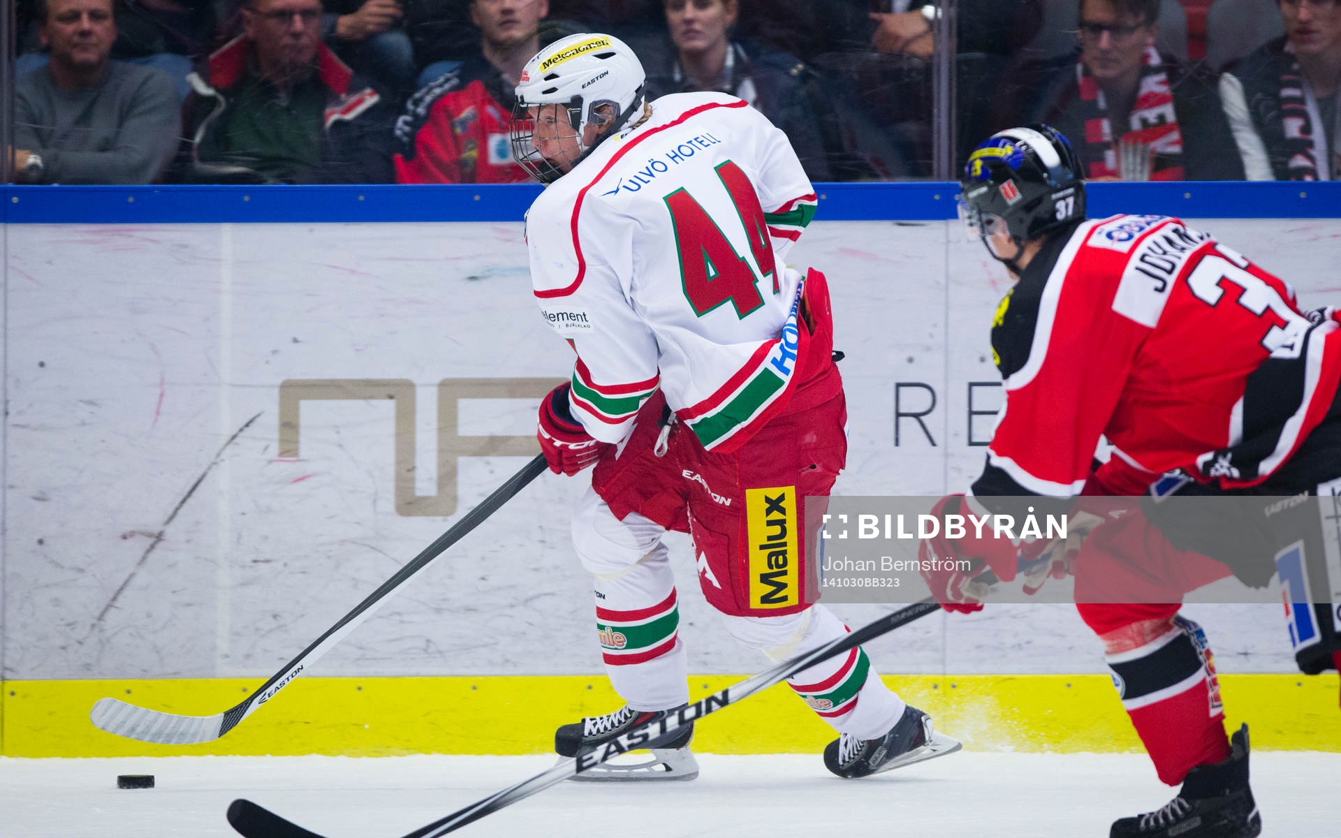 Modos Carl Grundström mot Örebros Stefan Johansson