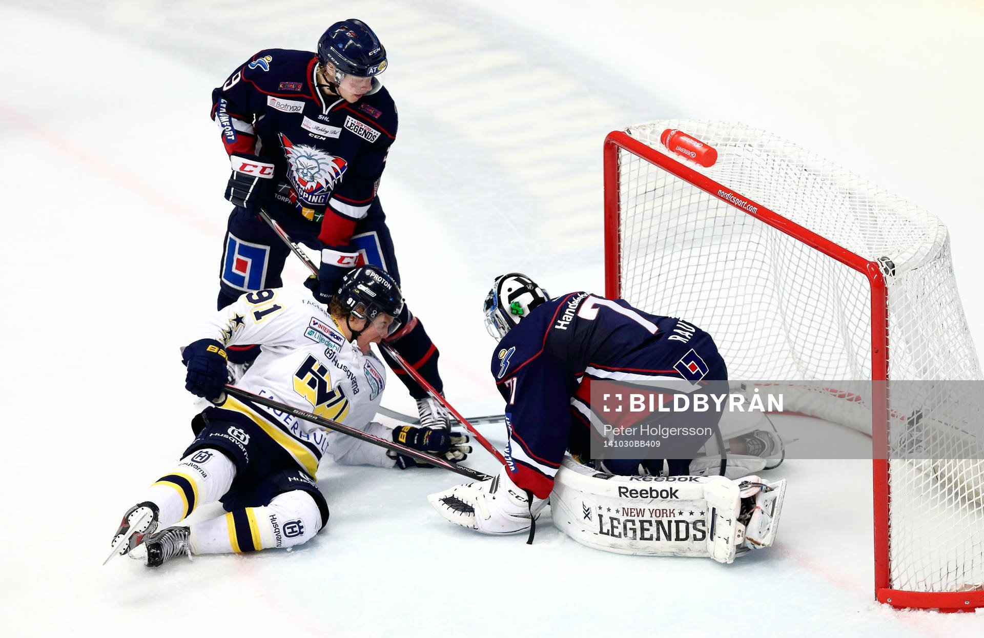 s Andreas Jämtin, Linköpings Anton Karlsson och David