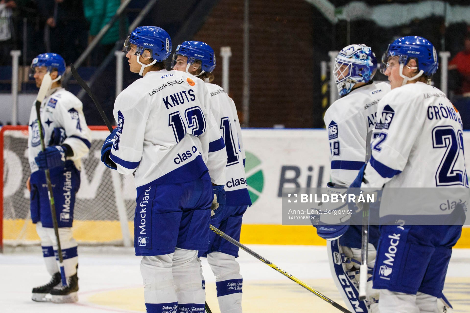 Leksands spelare deppar