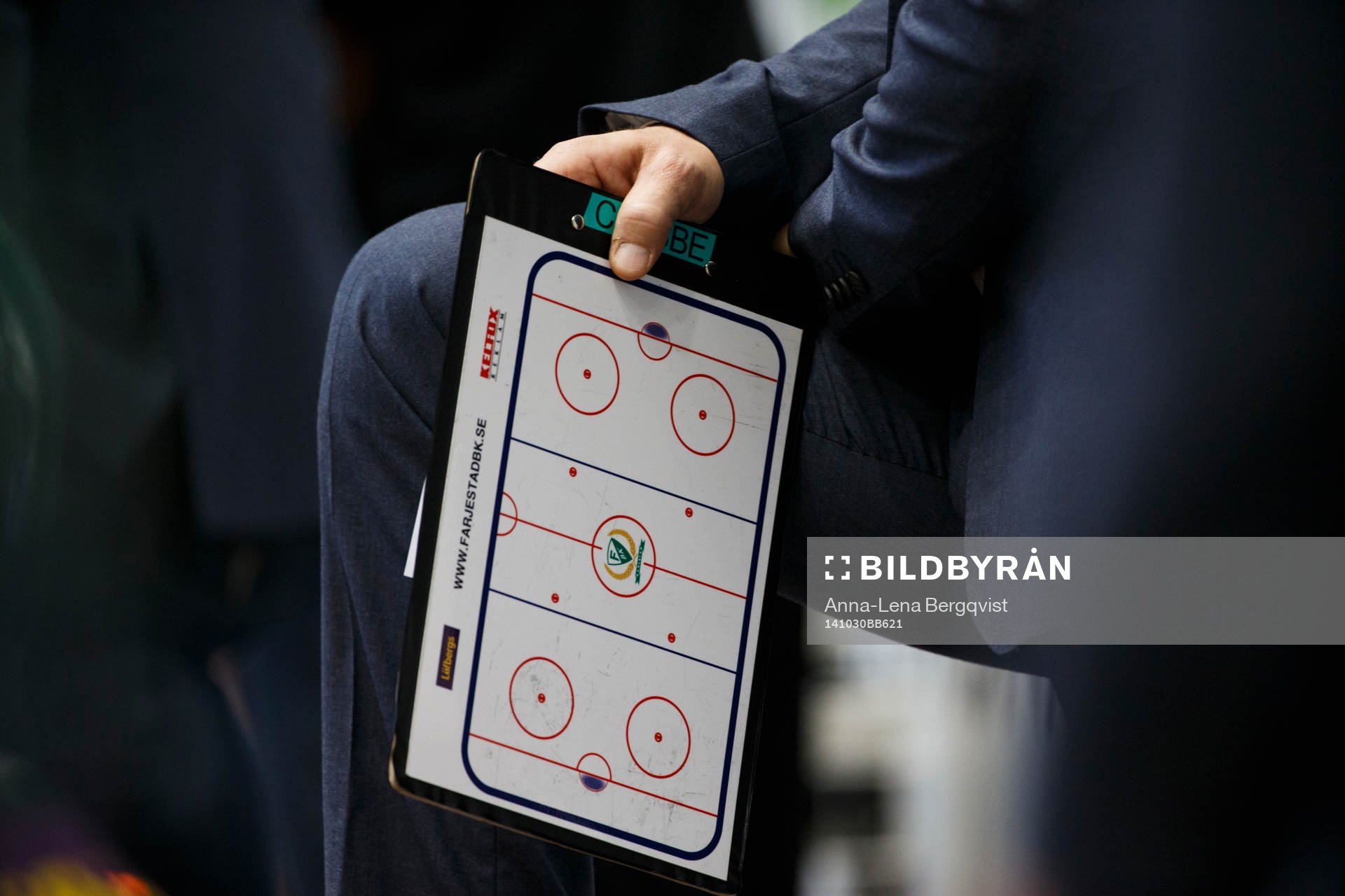 En generell bild på en taktiktavla